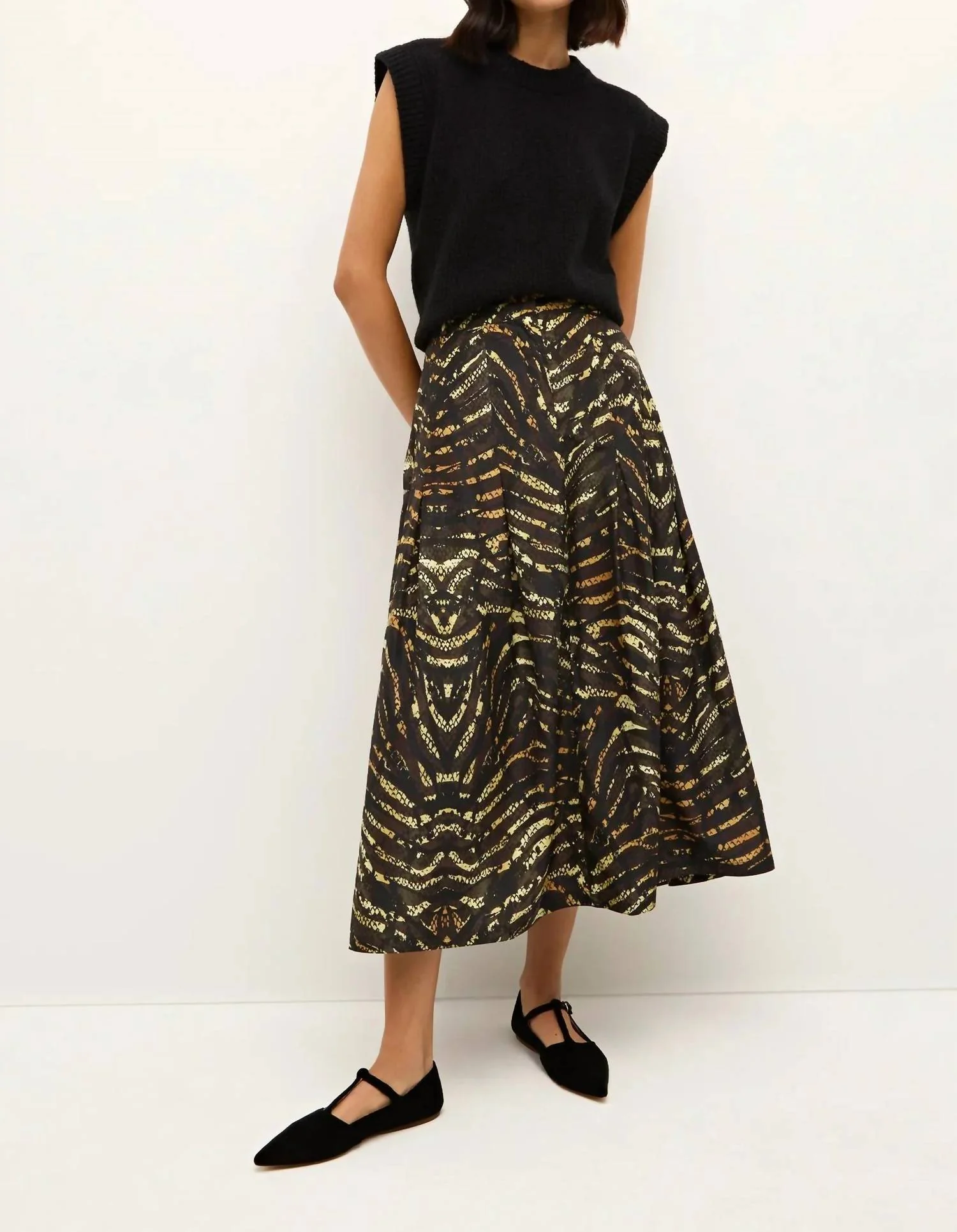Faith Midi Skirt In Bengal