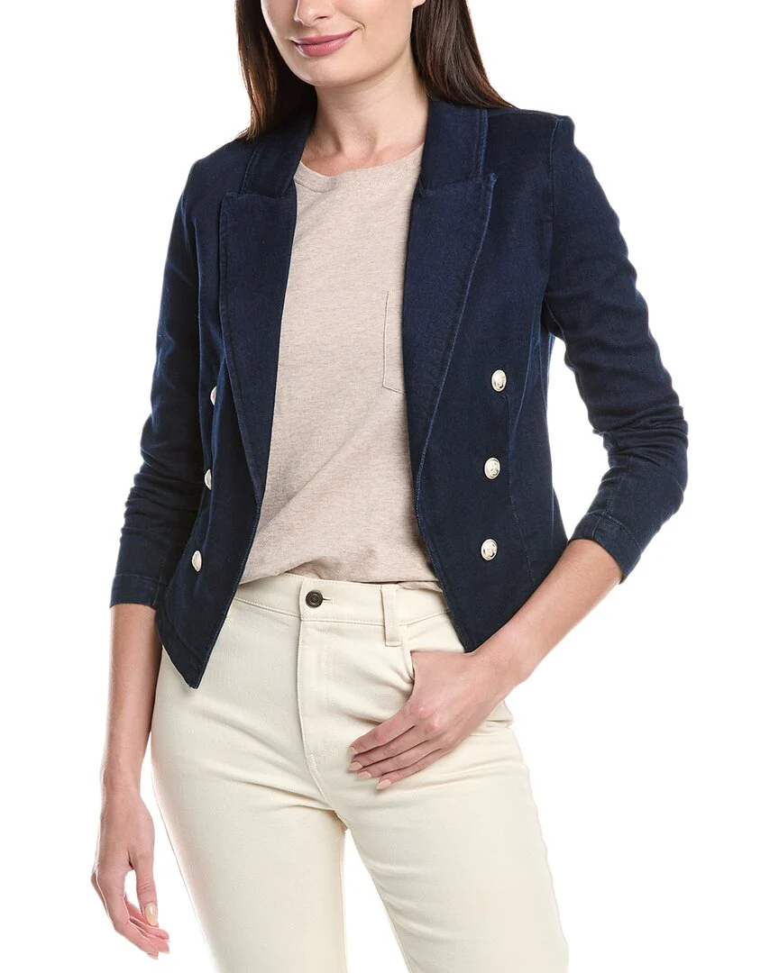 L’AGENCE Wayne Crop Double-Breasted Jacket