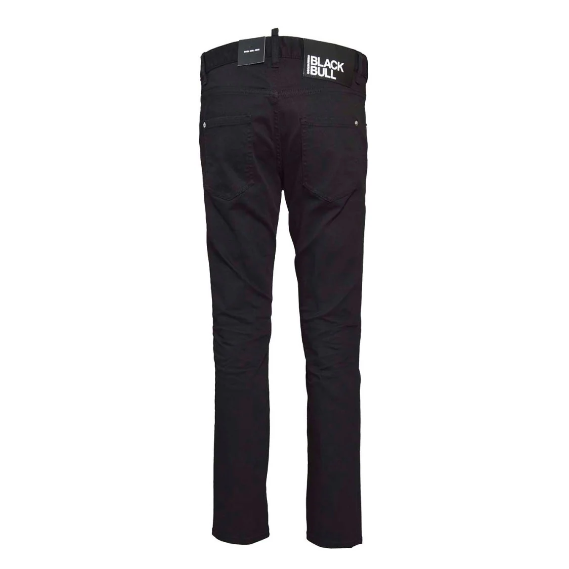 Jennifer Dyed Jeans In Black Cotton