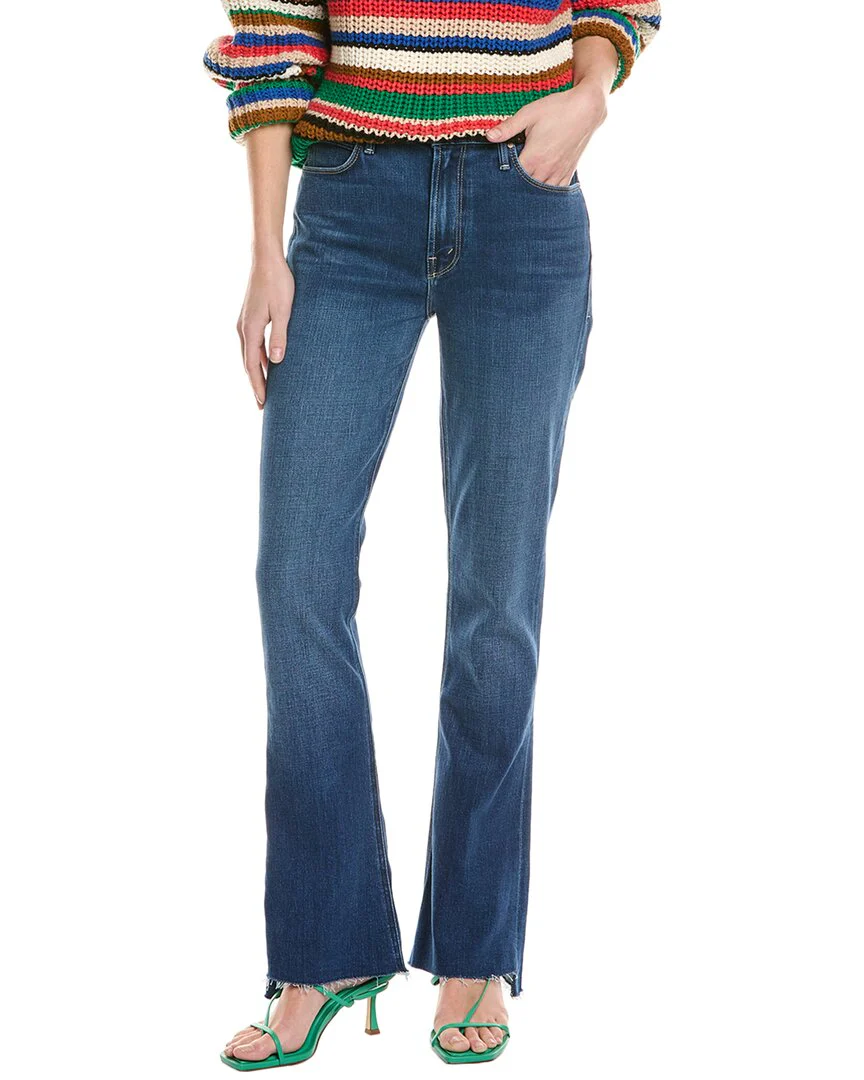 MOTHER The Runaway Step Fray Groovy Straight Jean