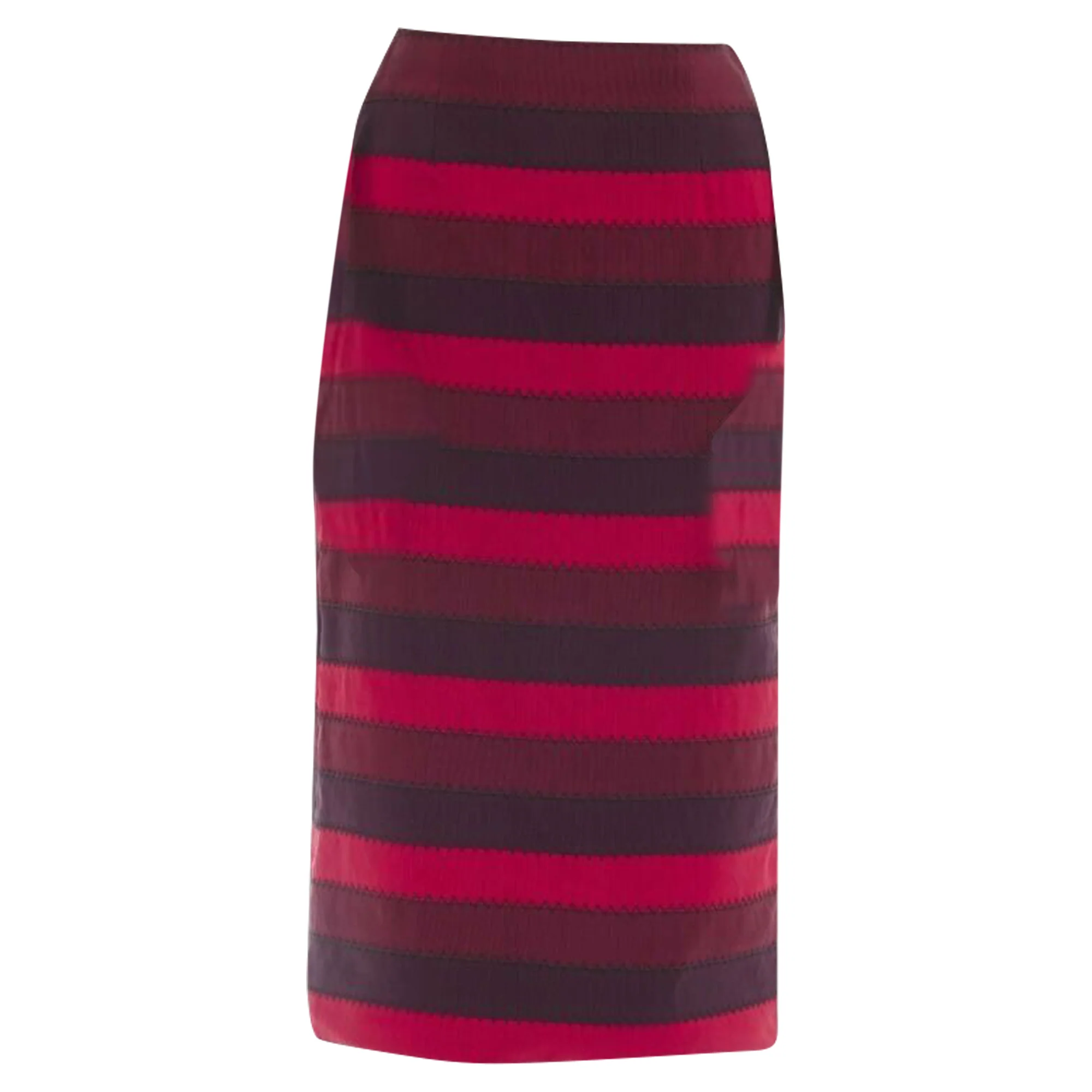 Mary Katrantzou stripe ribbon midi skirt
