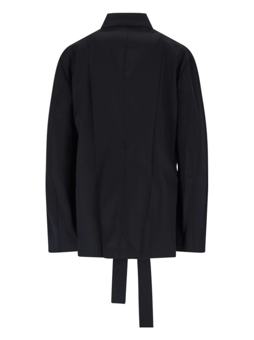 Double-Breasted Blazer – Navy