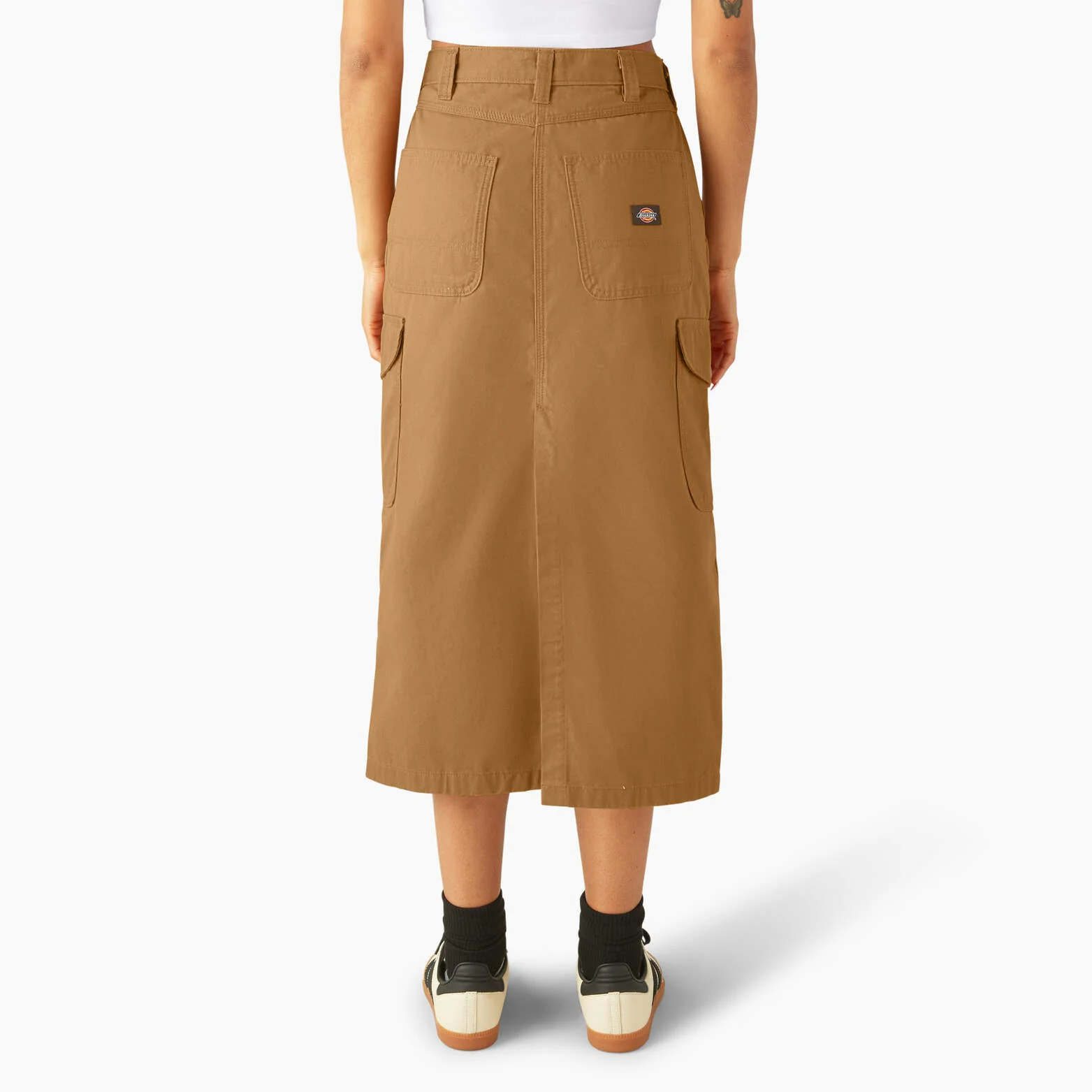 Dickies Women's Duck Canvas Cargo Midi Skirt