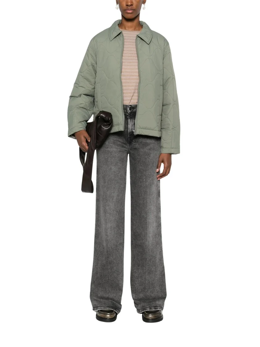 Wide-Leg High-Waist Jeans With Soft Finish