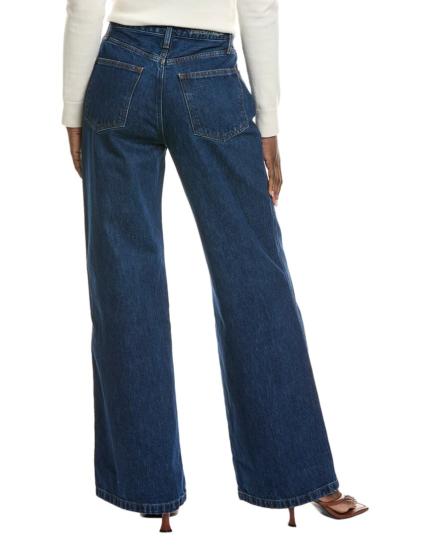 Favorite Daughter The Masha Super High-Rise Chastain Wide Leg Jean