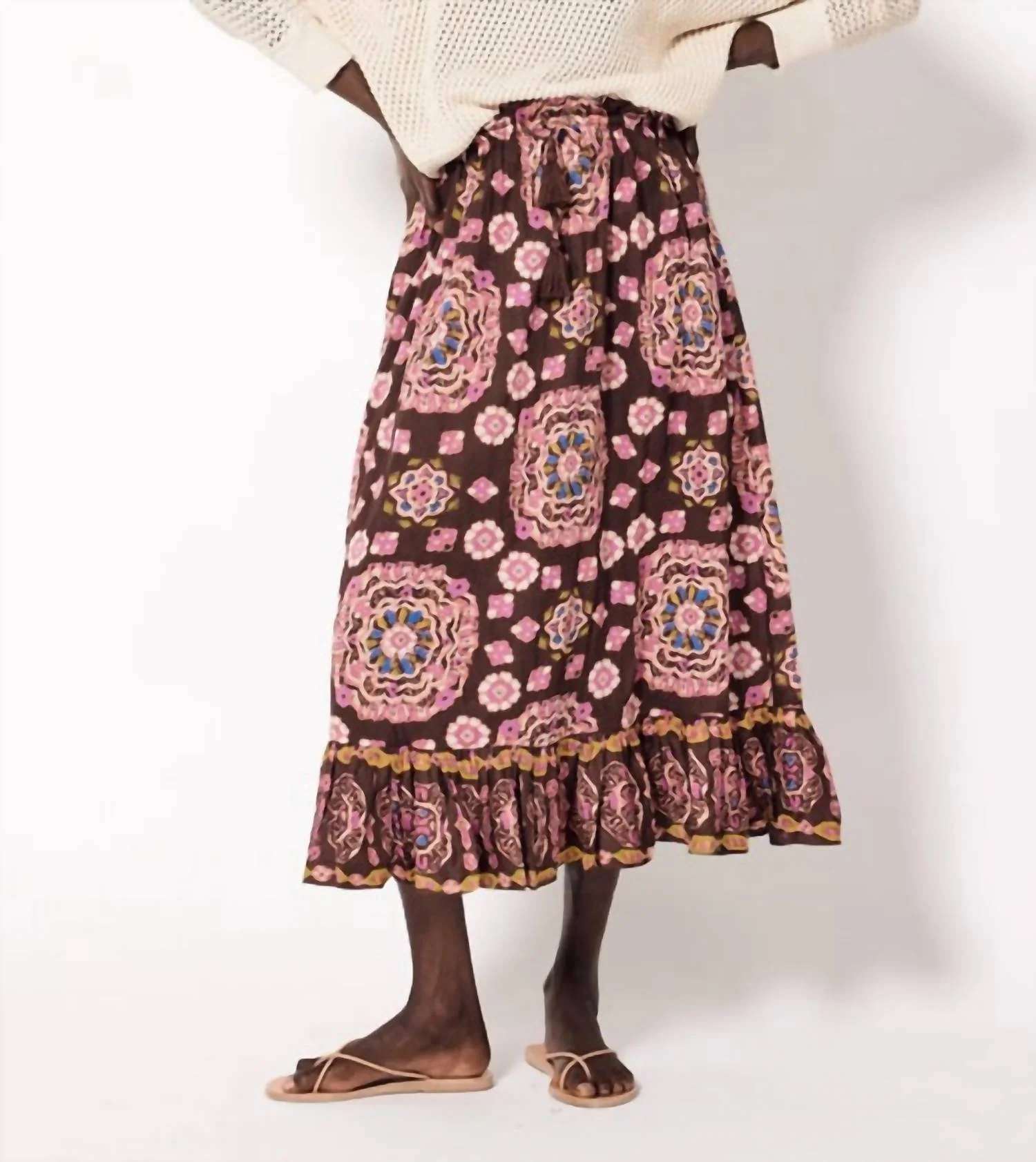 Casey Midi Skirt In Avalon