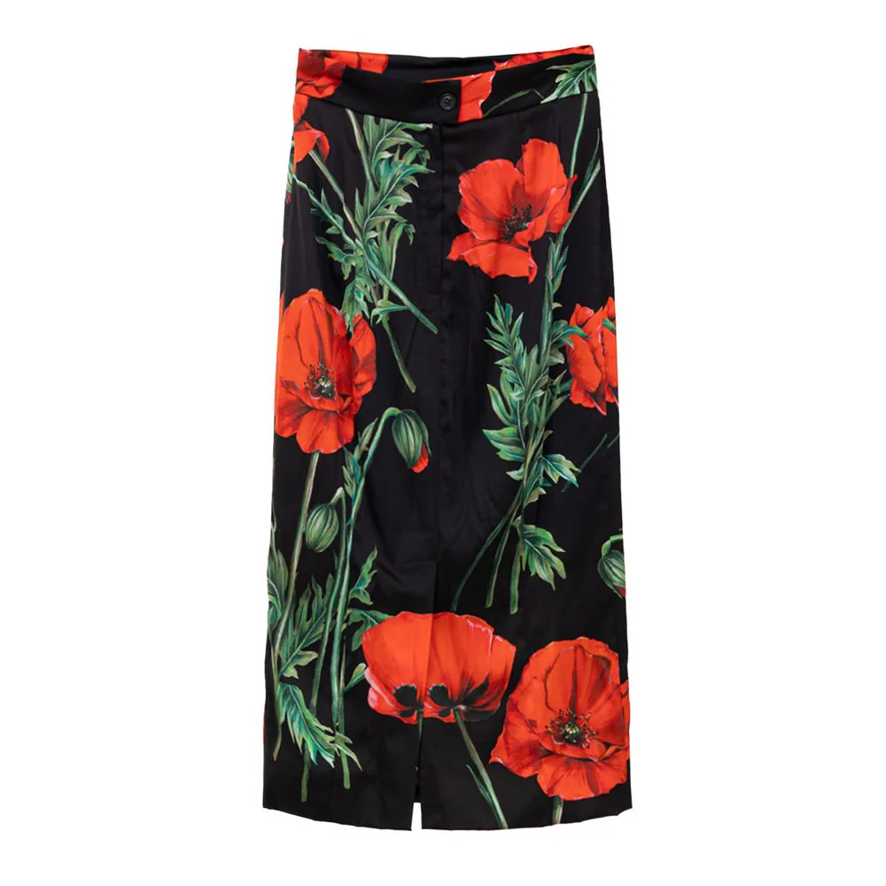 Dolce & Gabbana multi Silk Women's Skirt