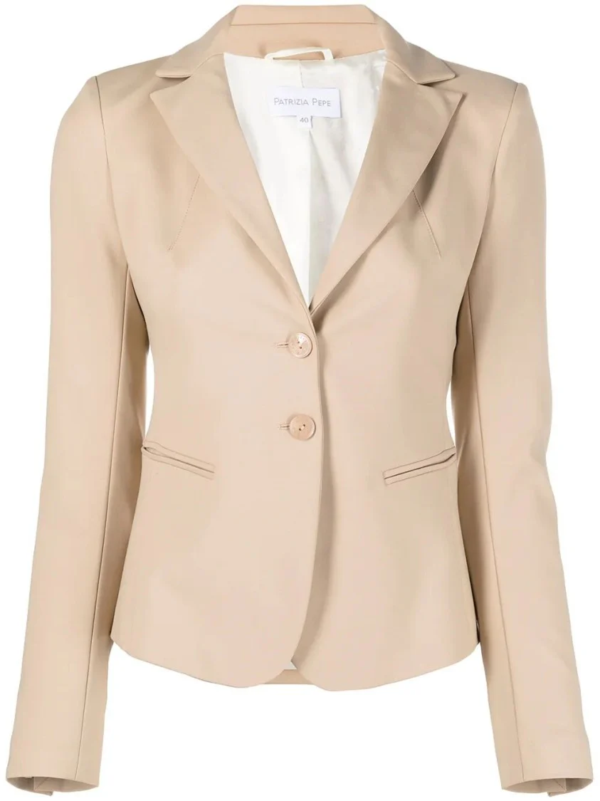 Tailored Blazer With Classic Lapel