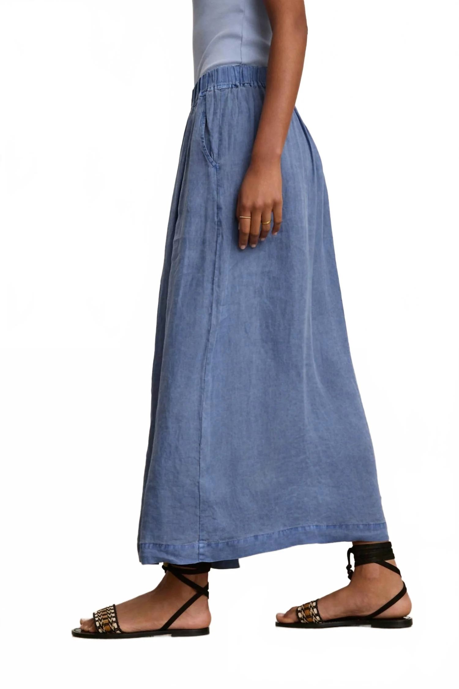 Linda Skirt In Indigo