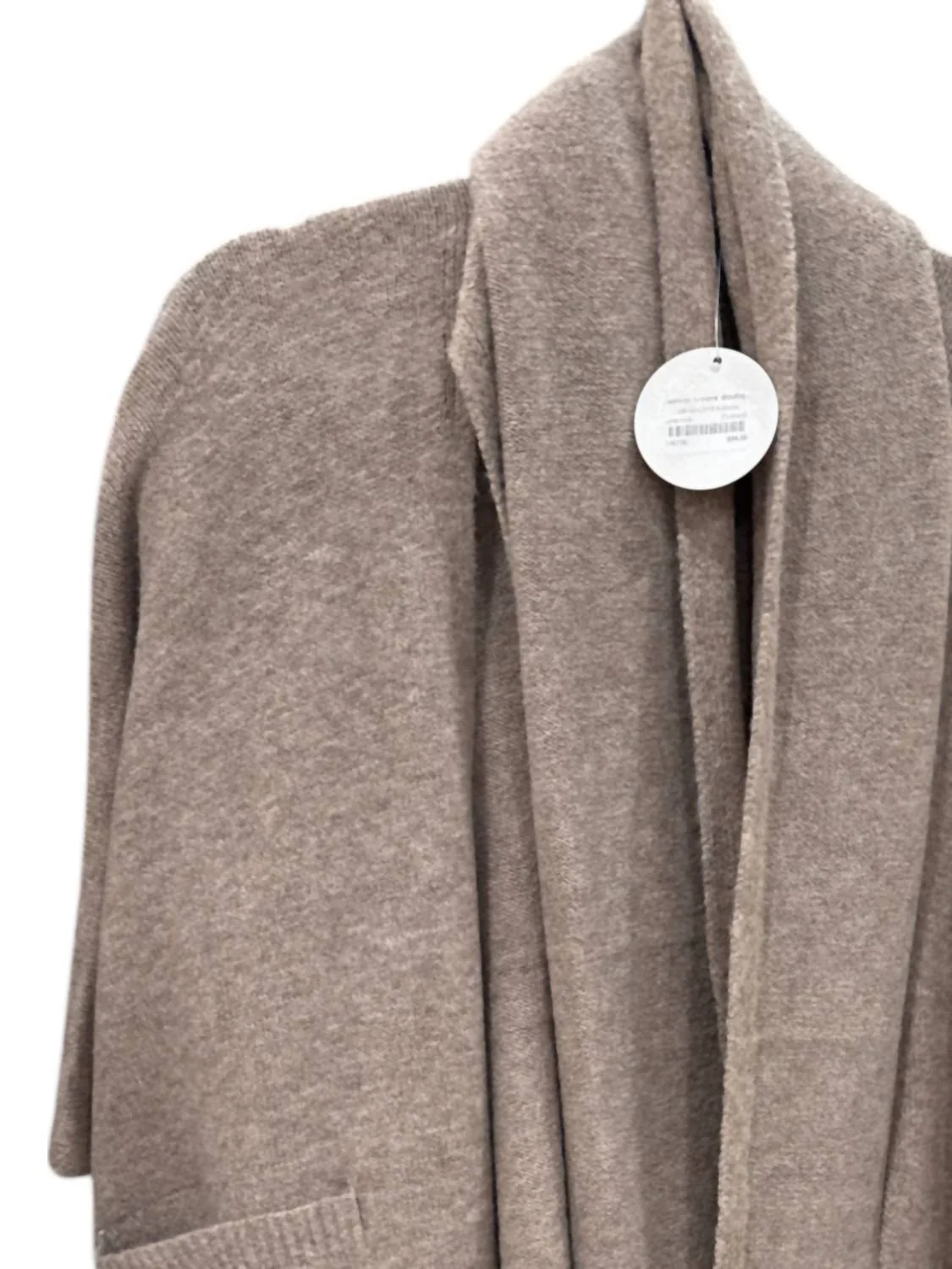 Women's Open Front Kimono In Oatmeal