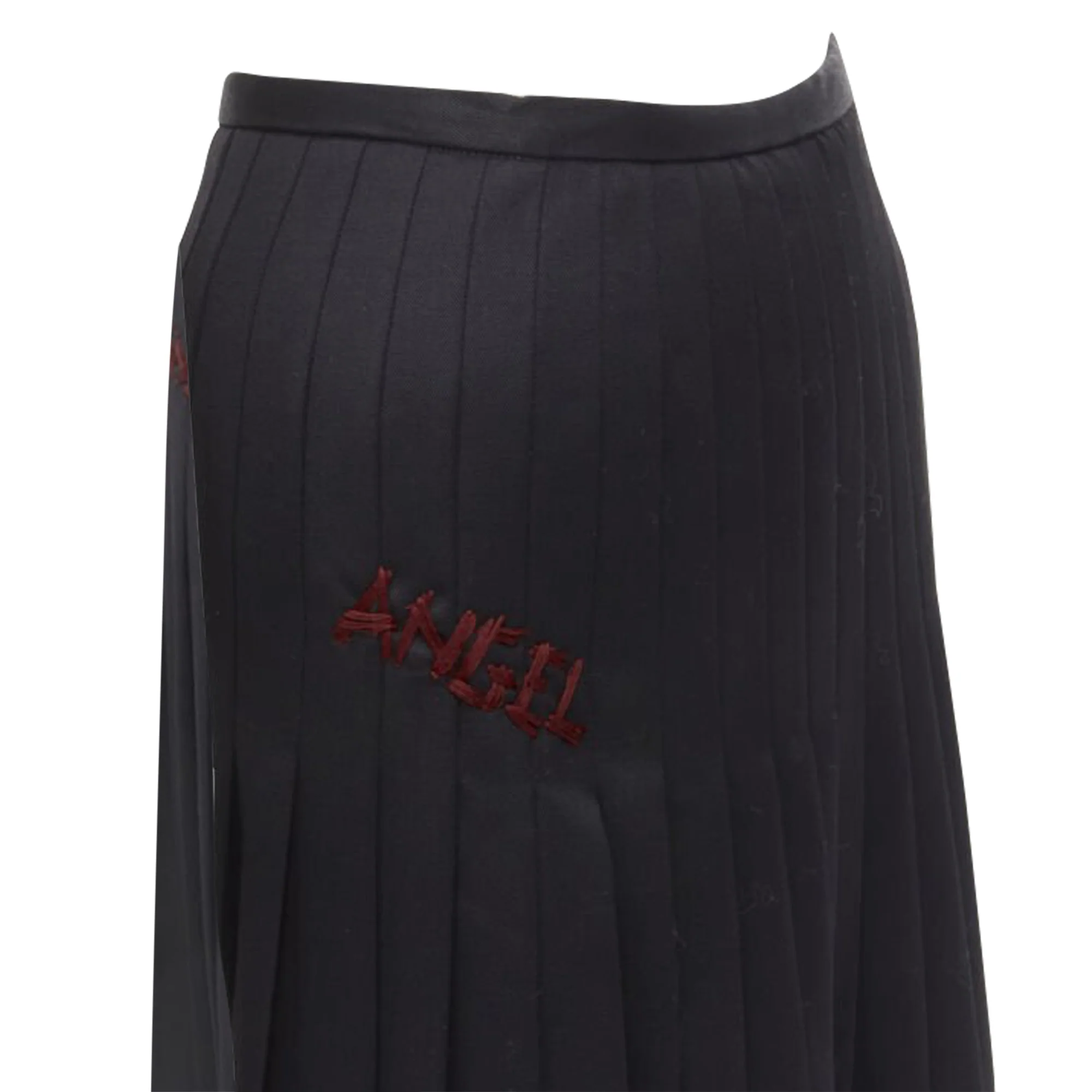 Dsquared2 Angel pleated knee length skirt