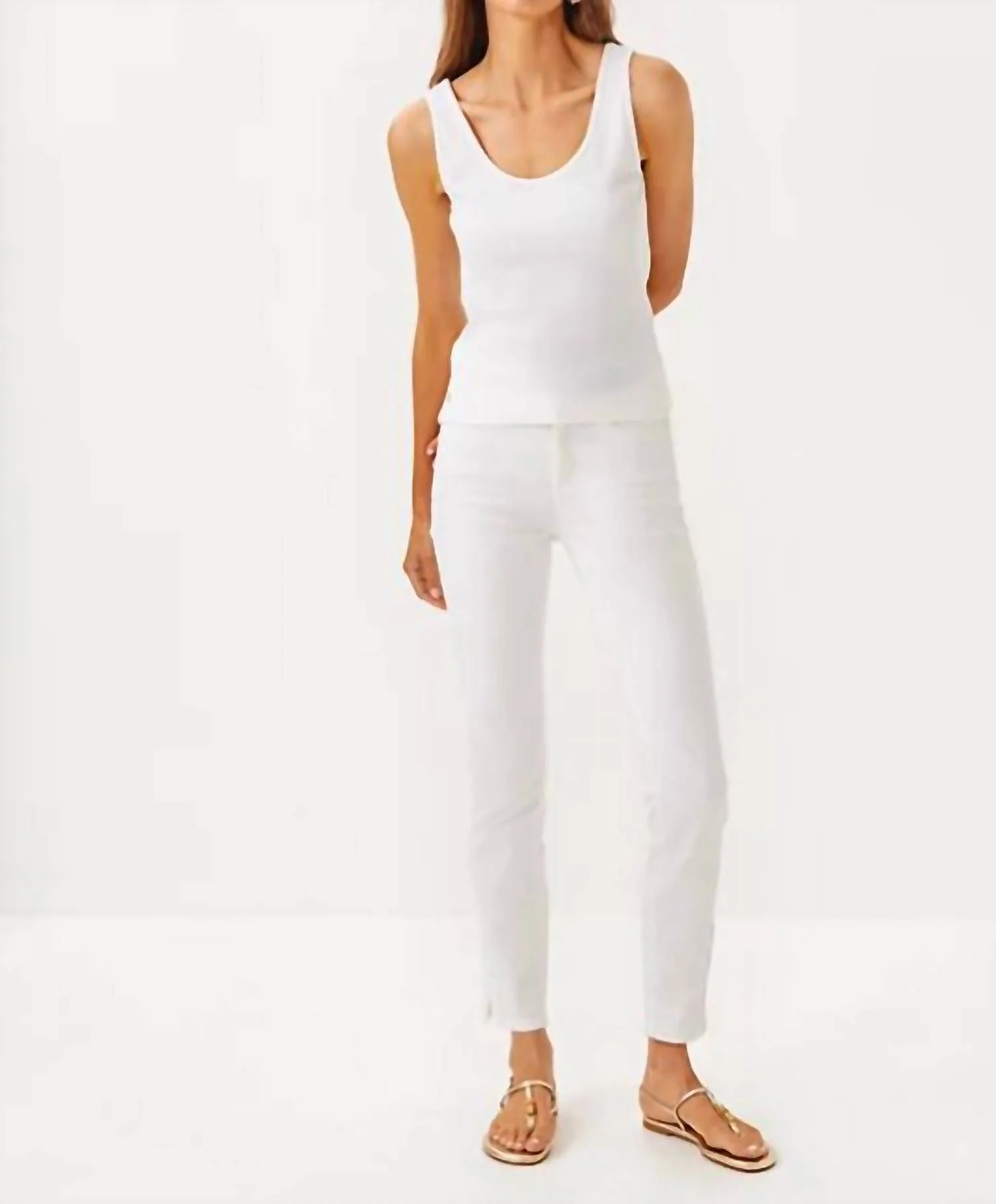 29 South Ocean High Rise Skinny Jean Resport White