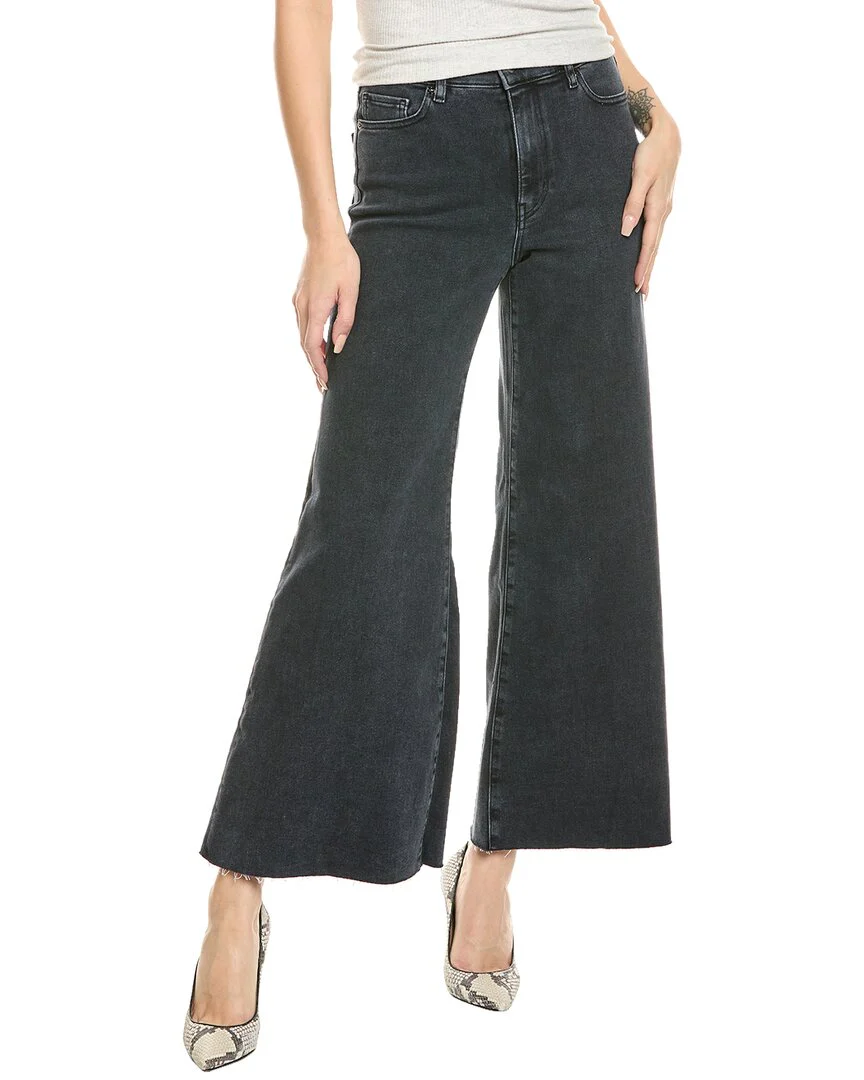 FRAME Denim Le Palazzo Radio Raw After Crop Jean