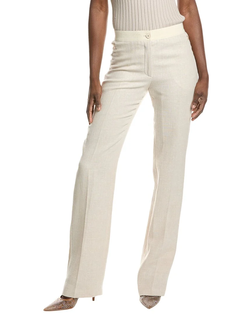 Akris Carl Linen & Wool-Blend Pant