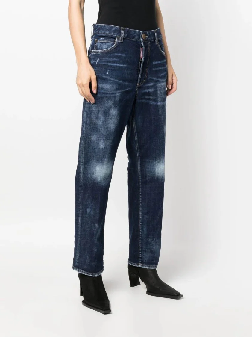 Slim Fit Denim Trousers