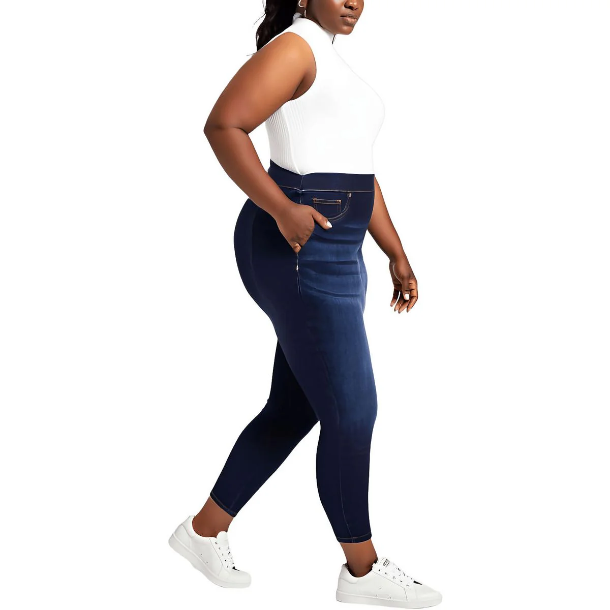 Womens Stretch Denim Skinny Jeans