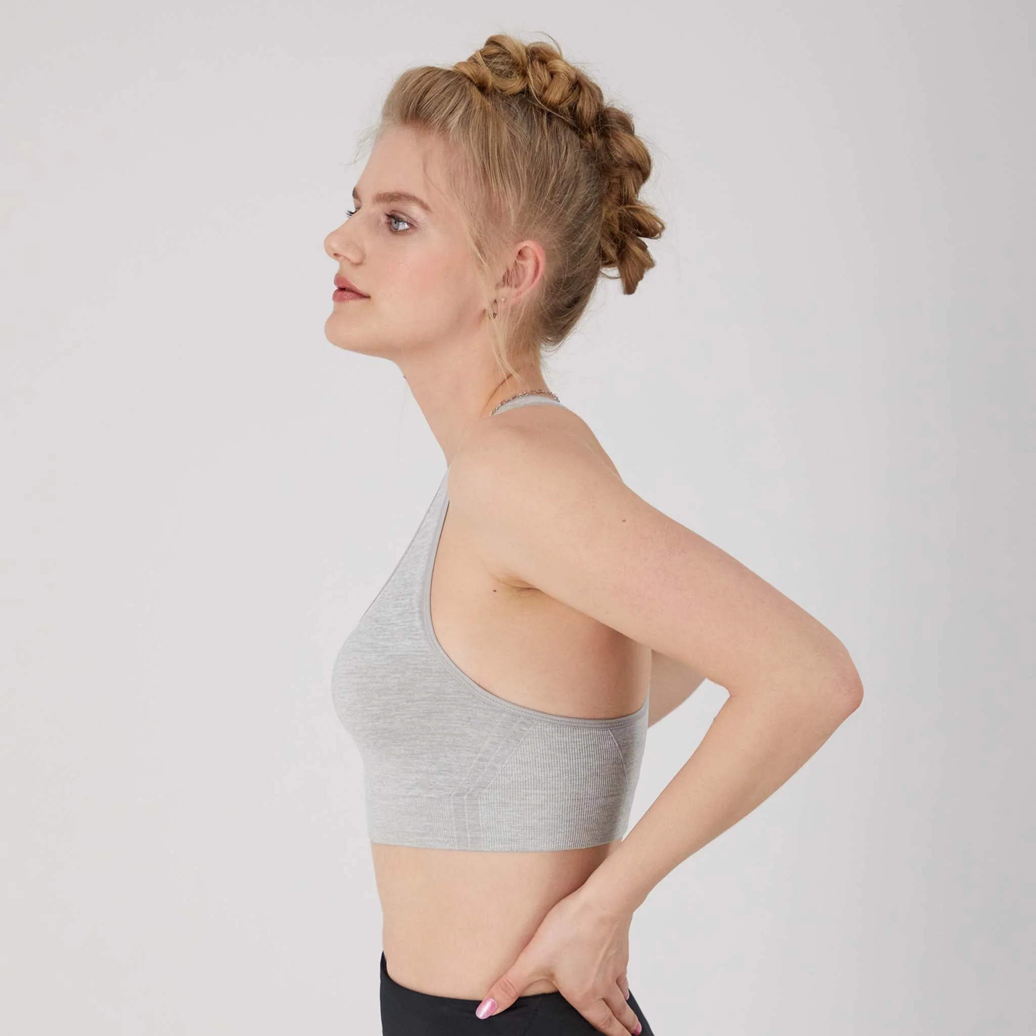 Infinity Racerback Bra, C Logo