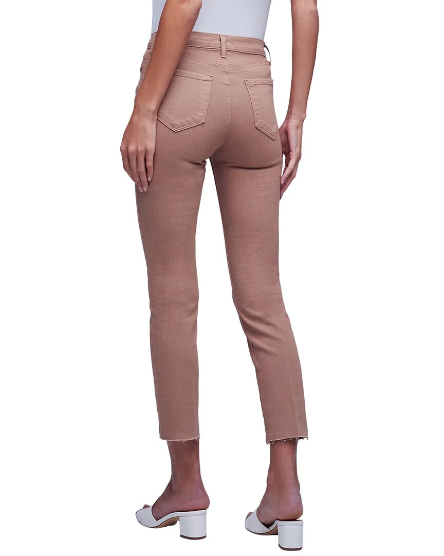 L'AGENCE Sada High-Rise Crop Slim