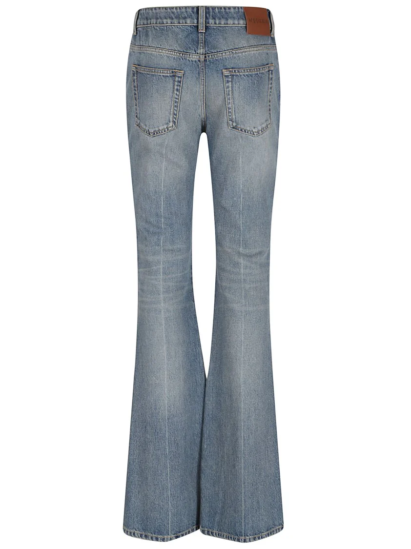 Bootcut Denim Trousers