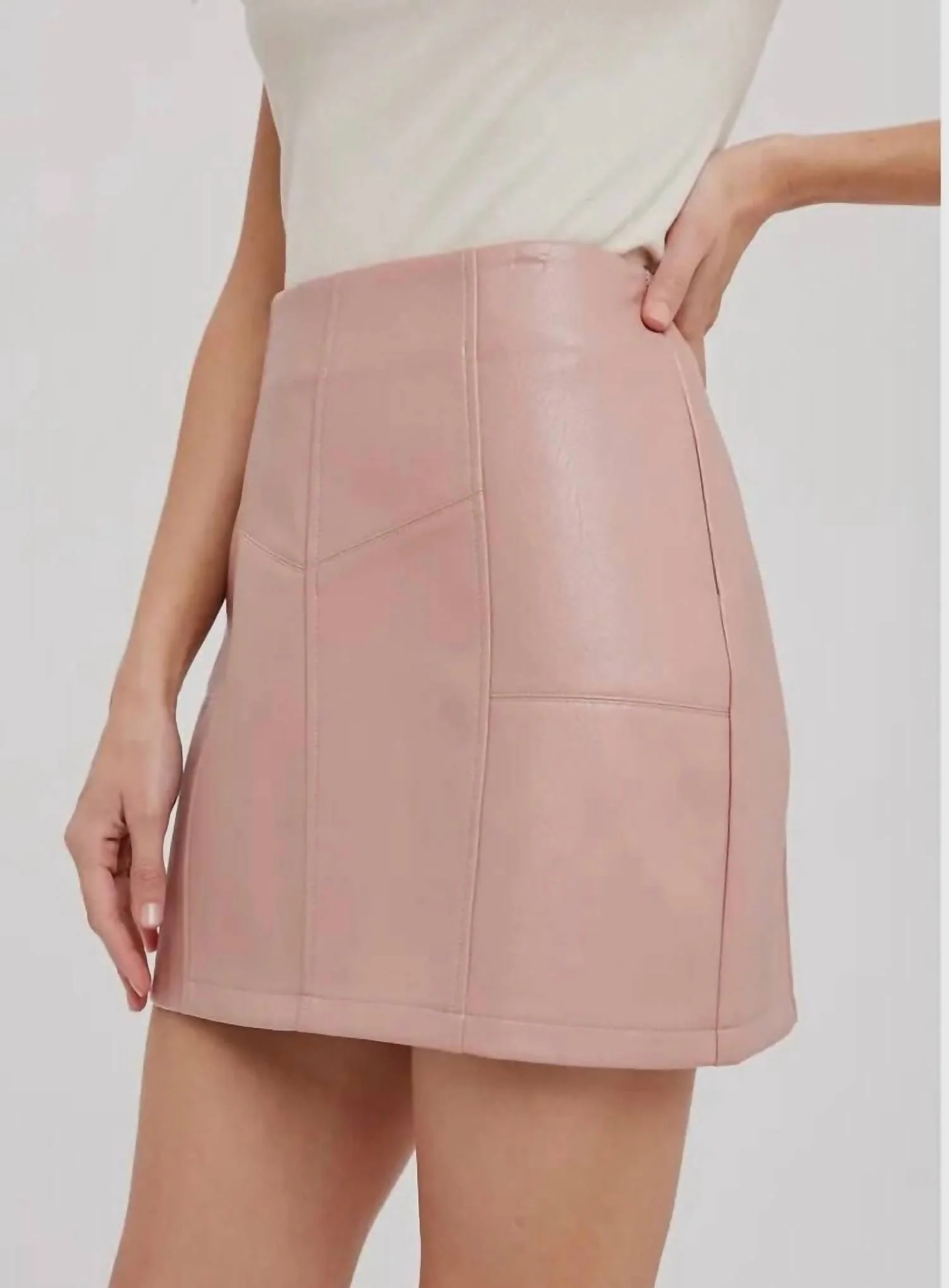 Poni Skirt In Dusty Pink