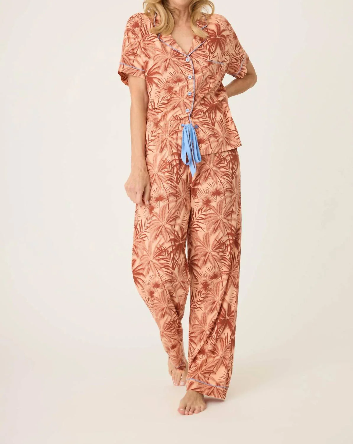 Whimsy Palm Set In Amber