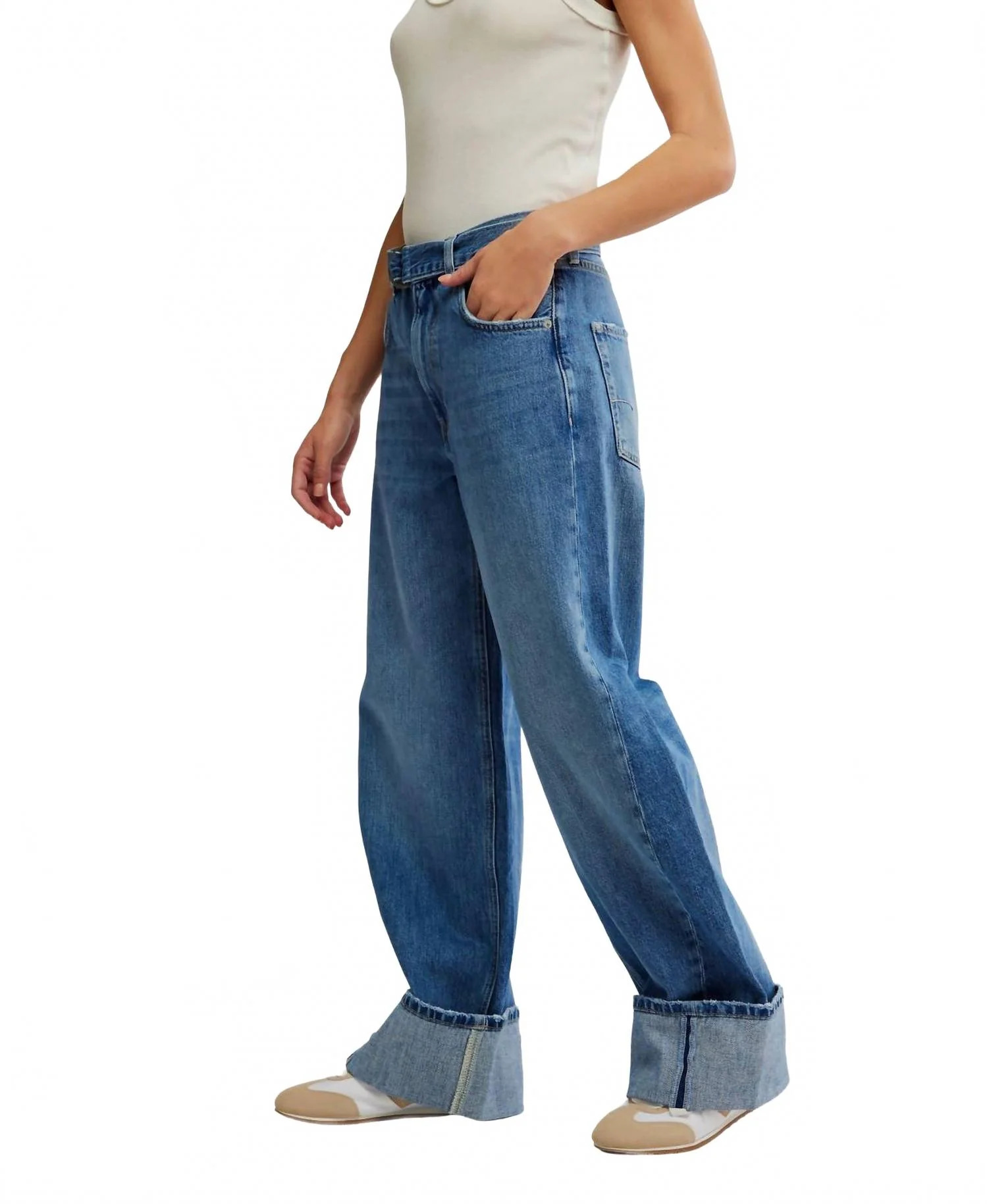 East Bay Cuffed Jeans In Spunky