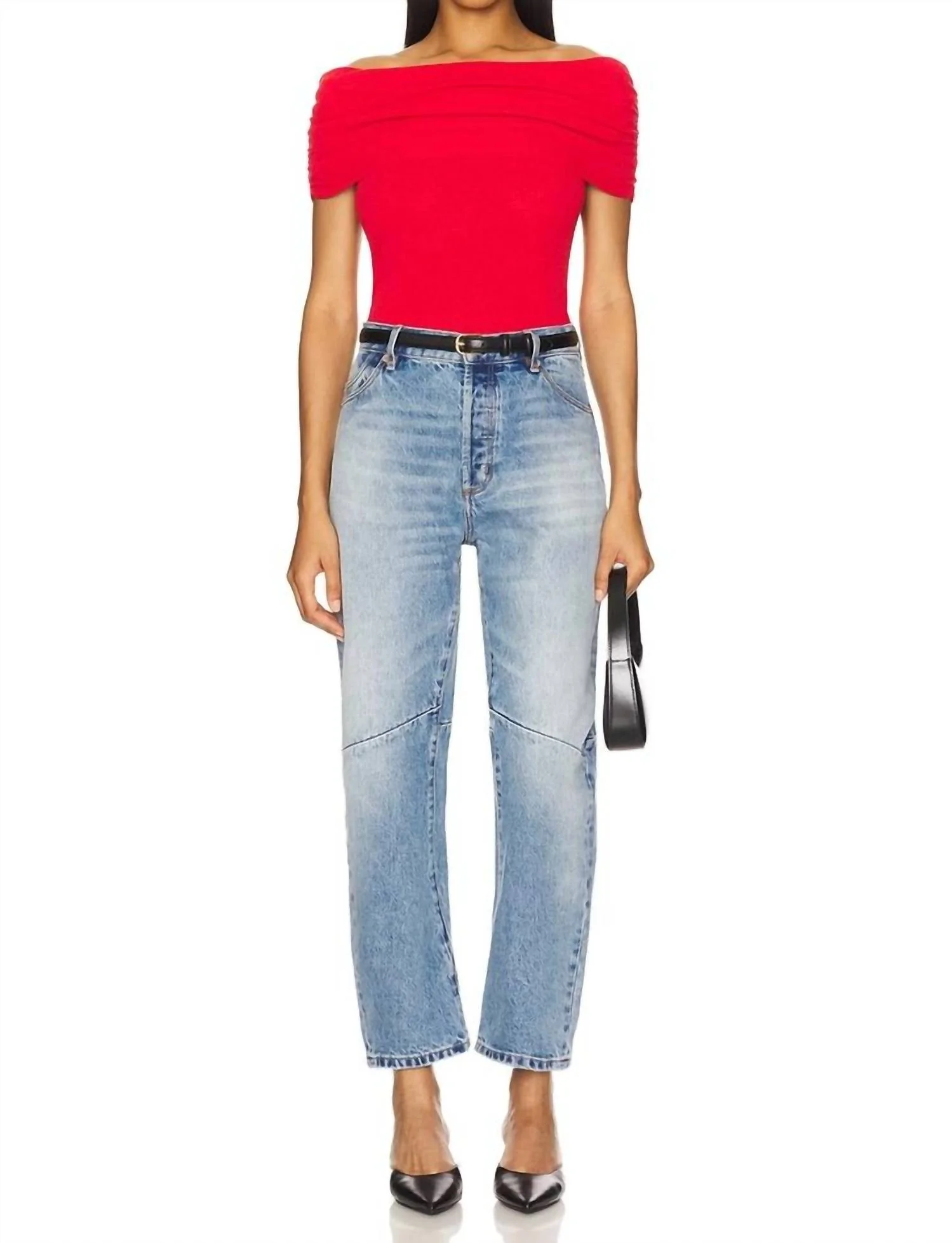 Jane Barrel Brent Jean In Vintage Indigo