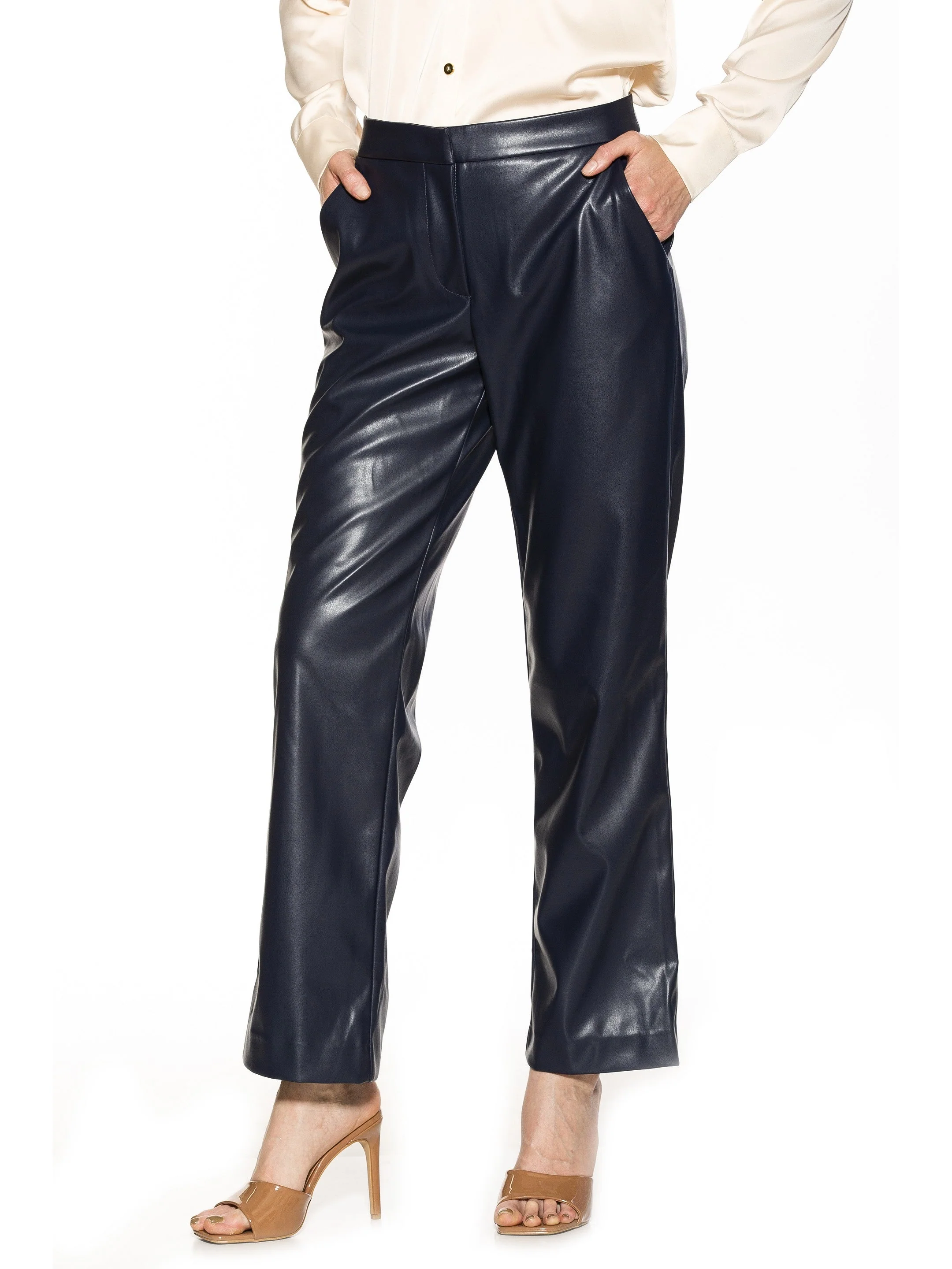 Faux Leather Pants