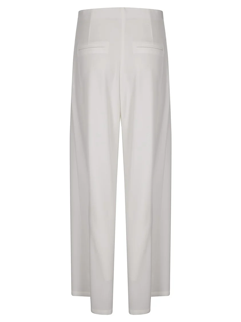 High Elastic Waist Wide Pants