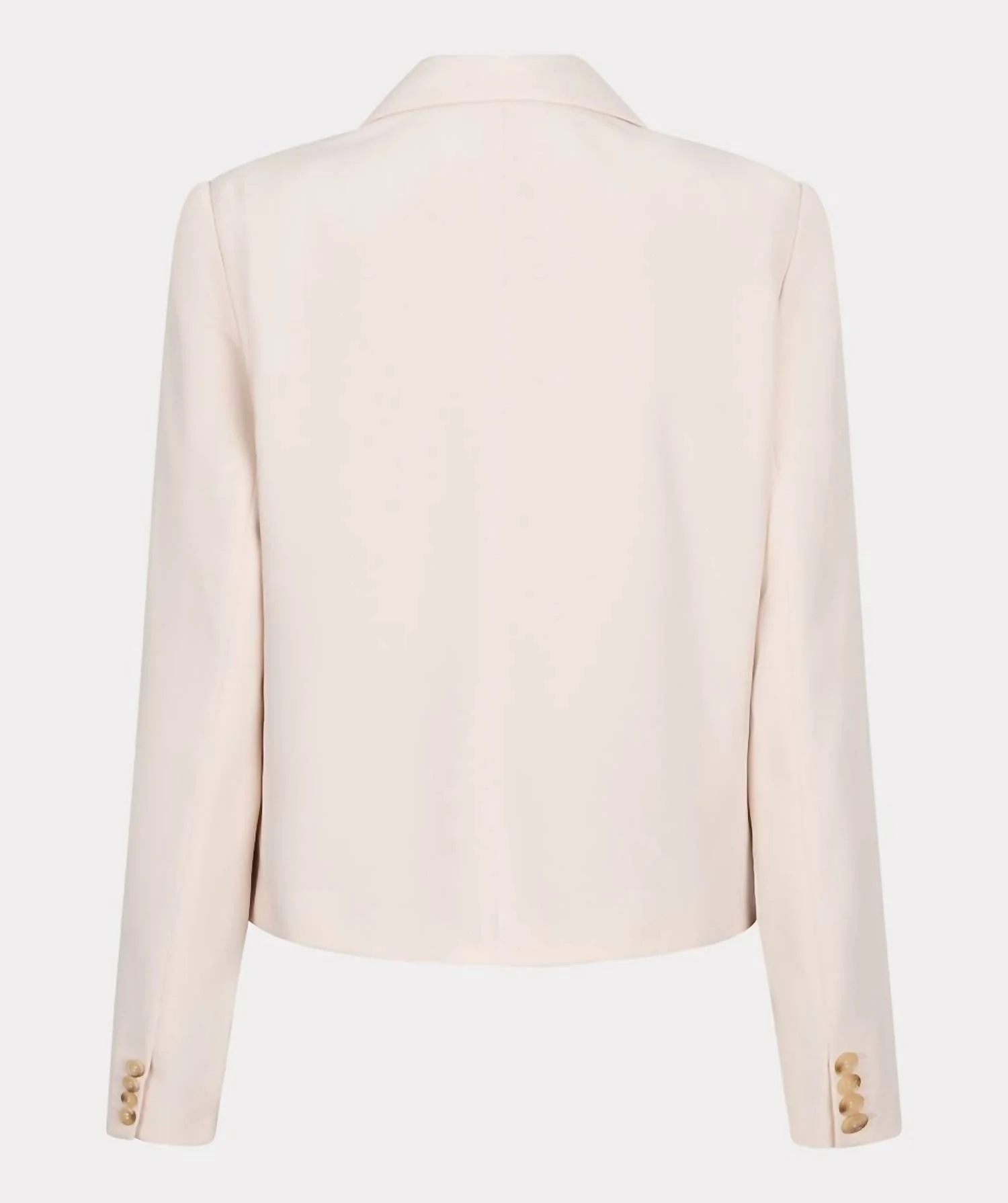 Short City Blazer In Sand