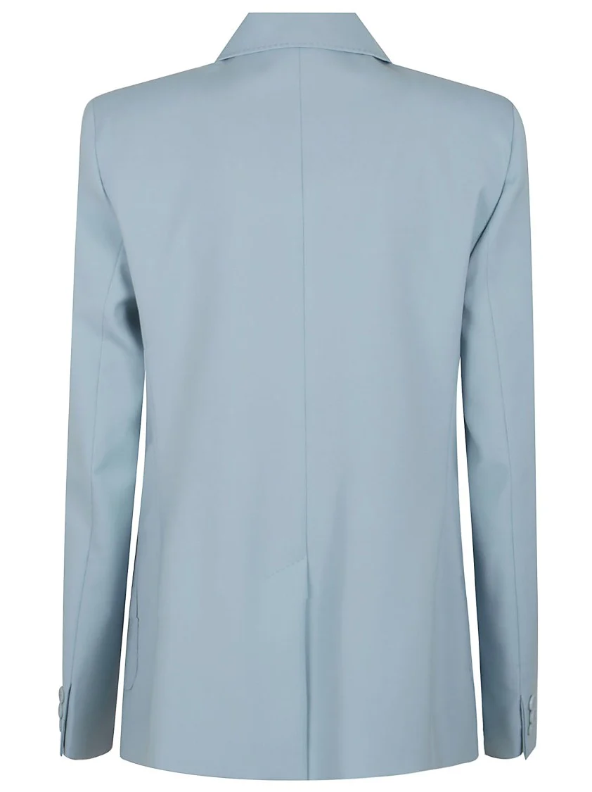 Light Blue Double-Breasted Max Mara Jacket