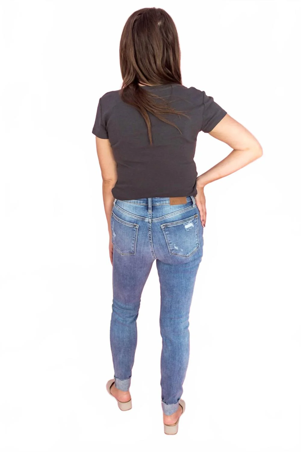 Retreat To My Favorite Place Denim Jeans In Blue