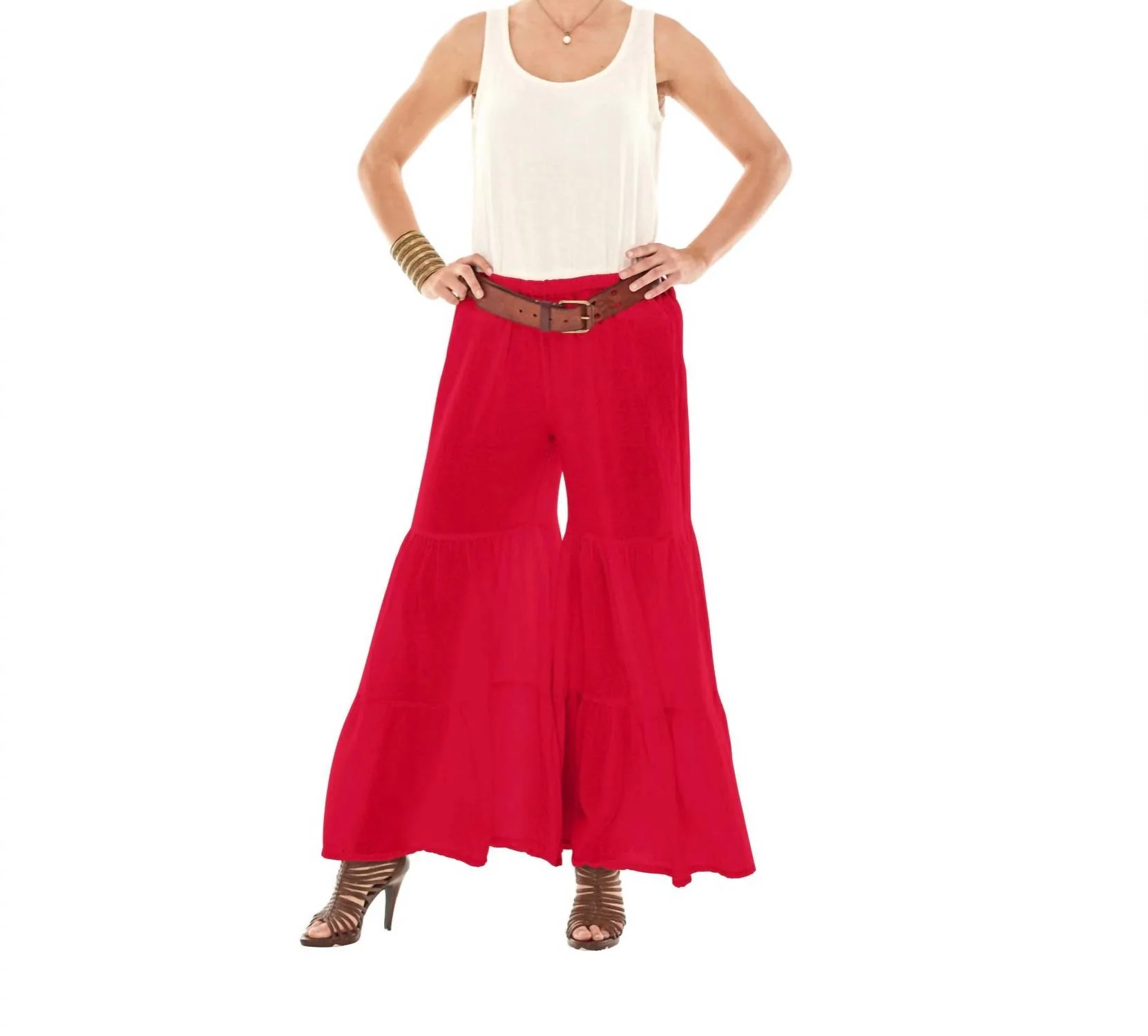 Aloha Pant In Crimson