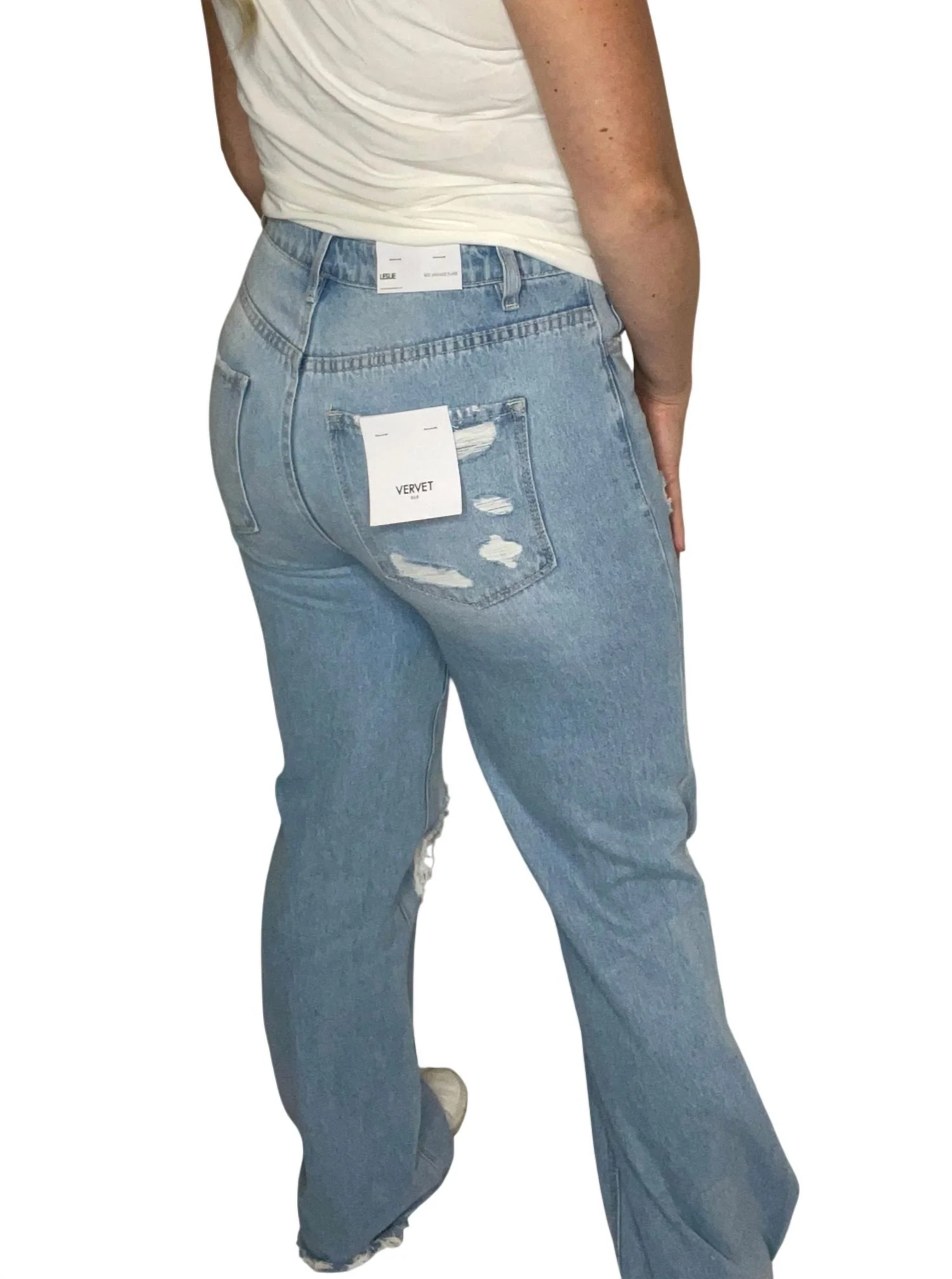 The Classics Vintage Flare Denim In Light Wash