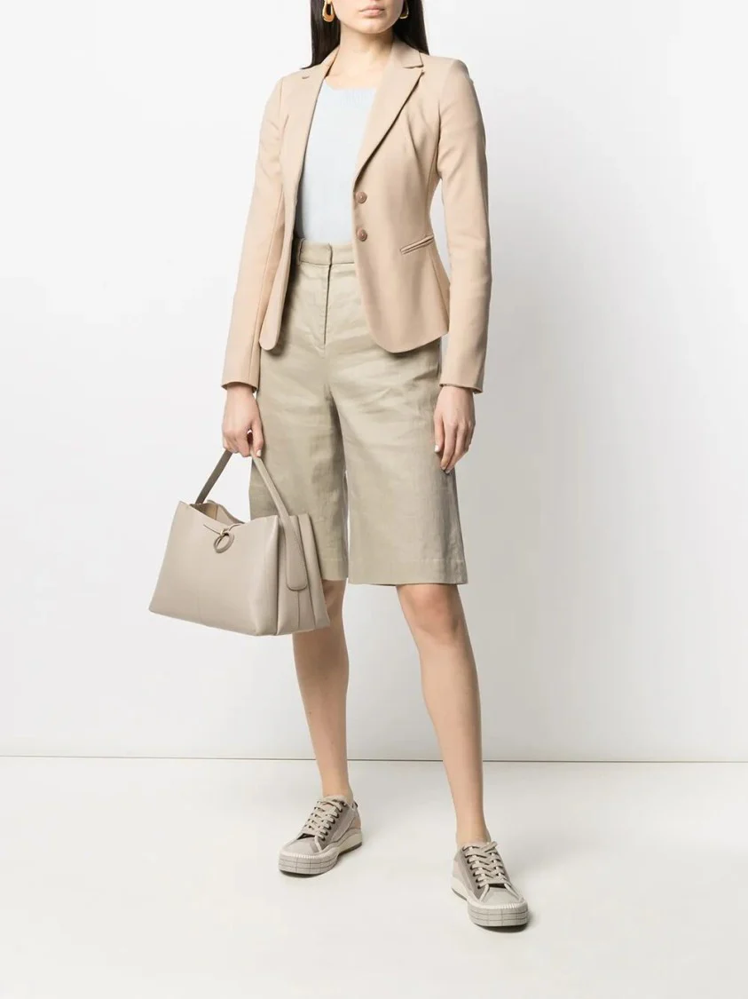 Tailored Blazer With Classic Lapel