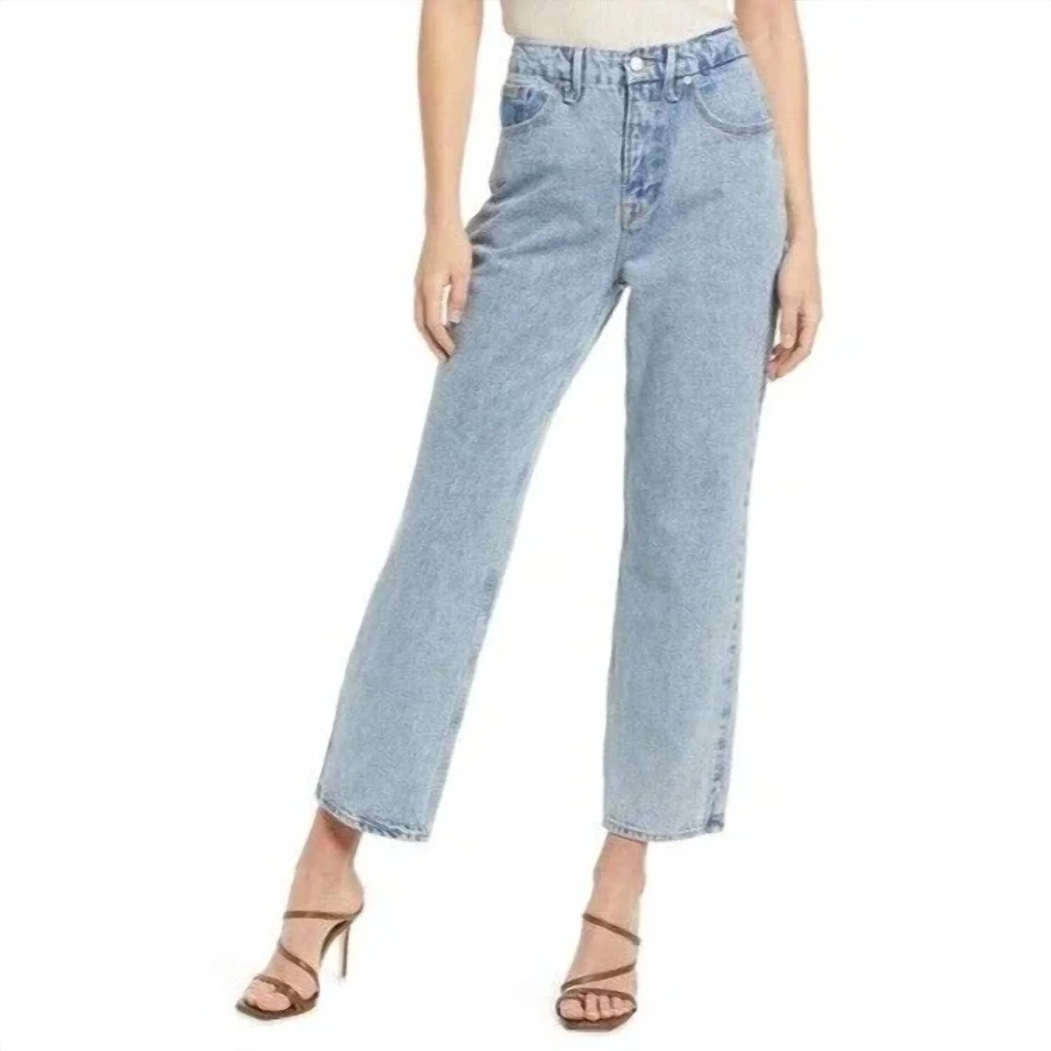 Good 90’S Duster Jeans In Blue