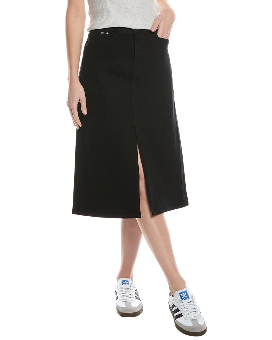 Proenza Schouler White Label Denim Midi Skirt