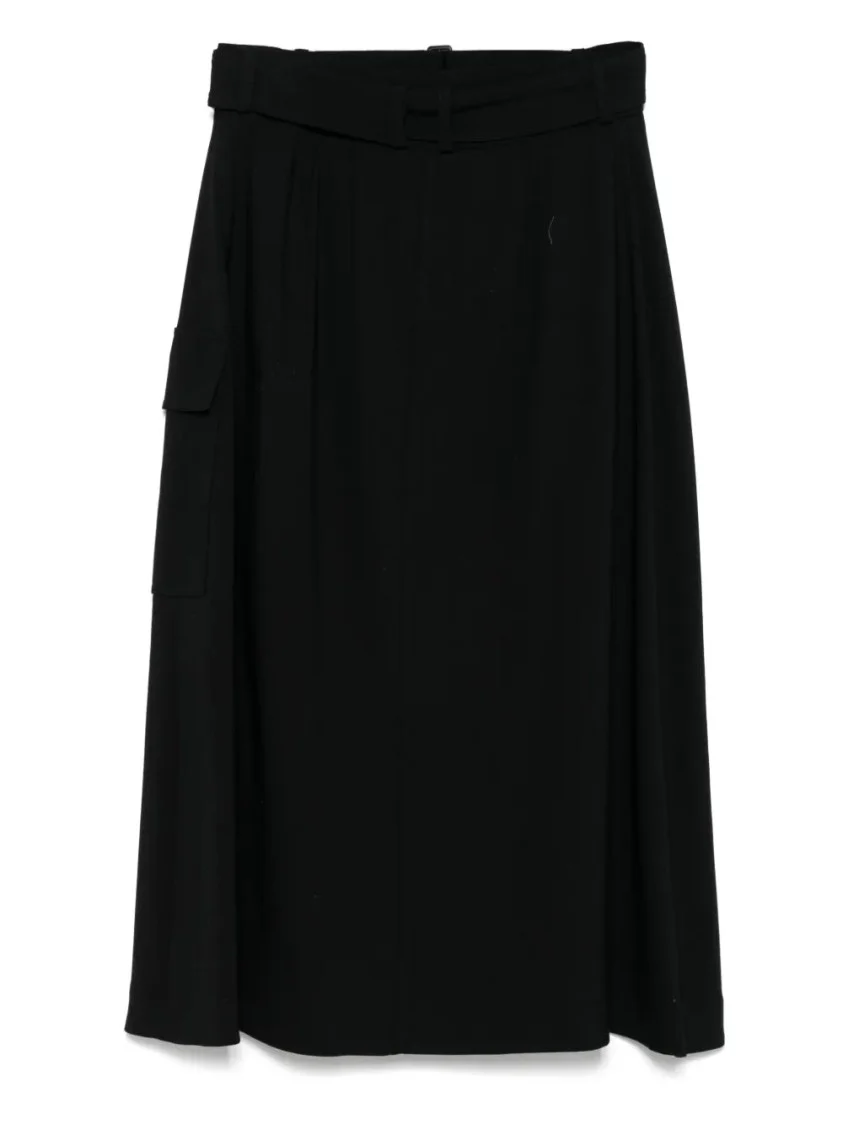 Pernette Midi Skirt With Concealed Fastening