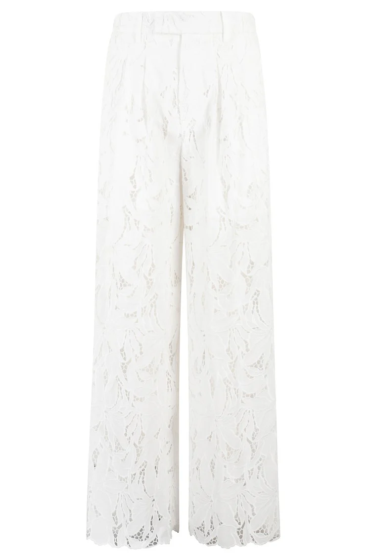 Lace Culotte Pants