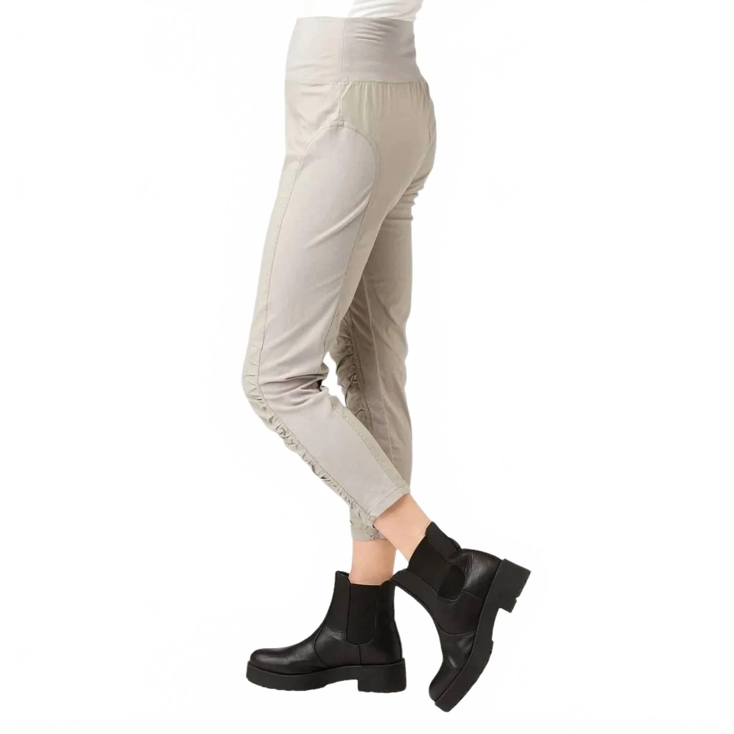 High Waist Jetter Crop In Frost