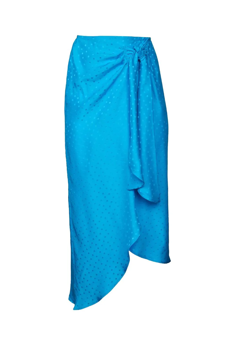Skirt In Turquoise Jacquard