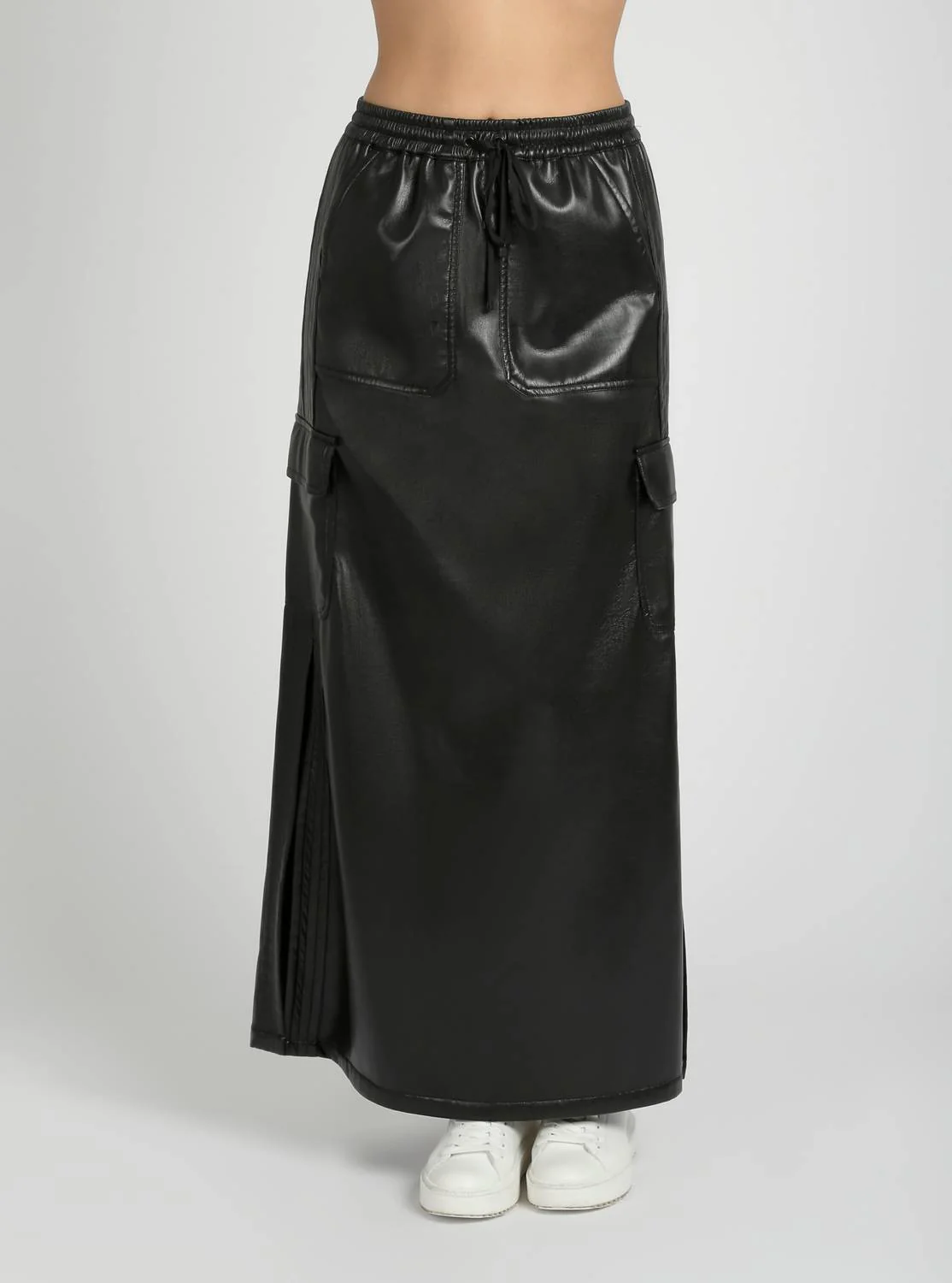 Delia Long Skirt In Black
