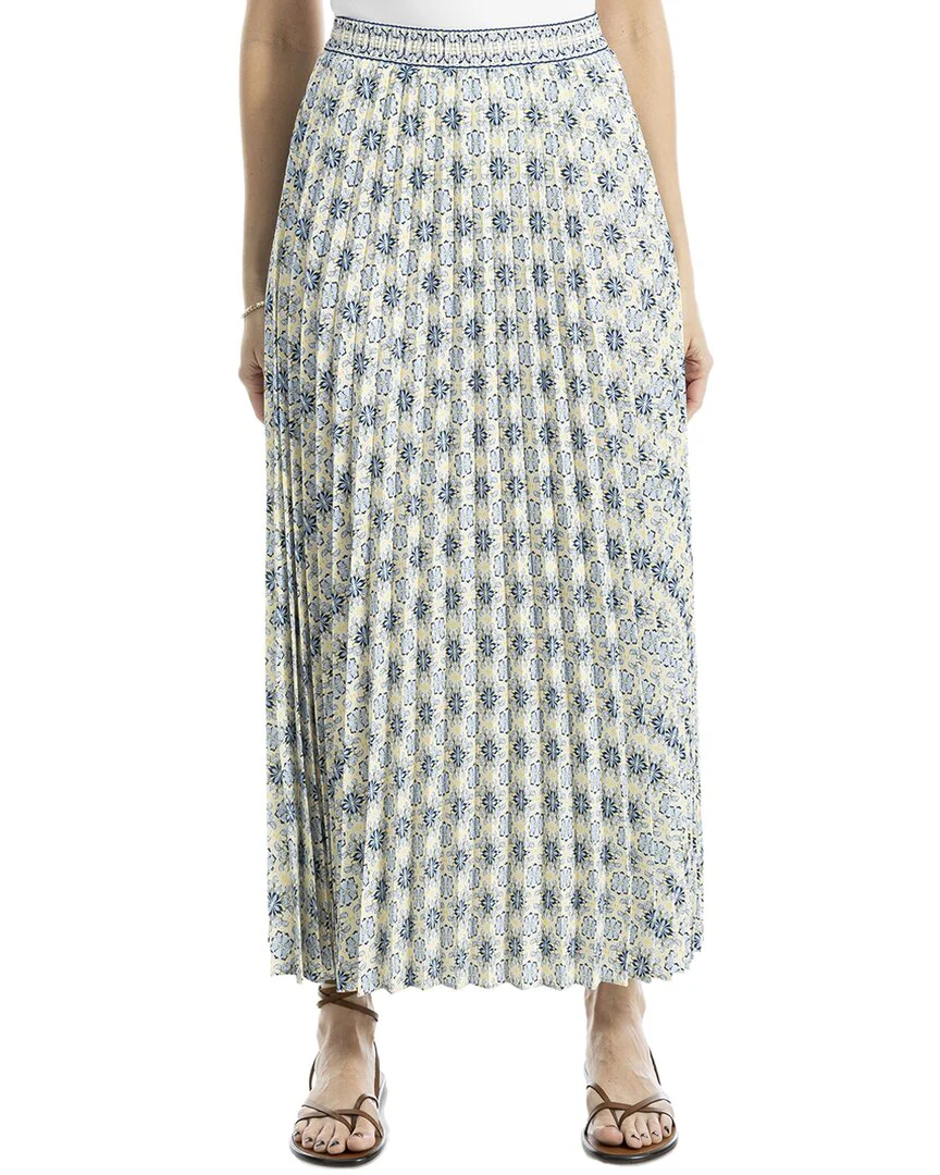 Max Studio Pleated Maxi Skirt
