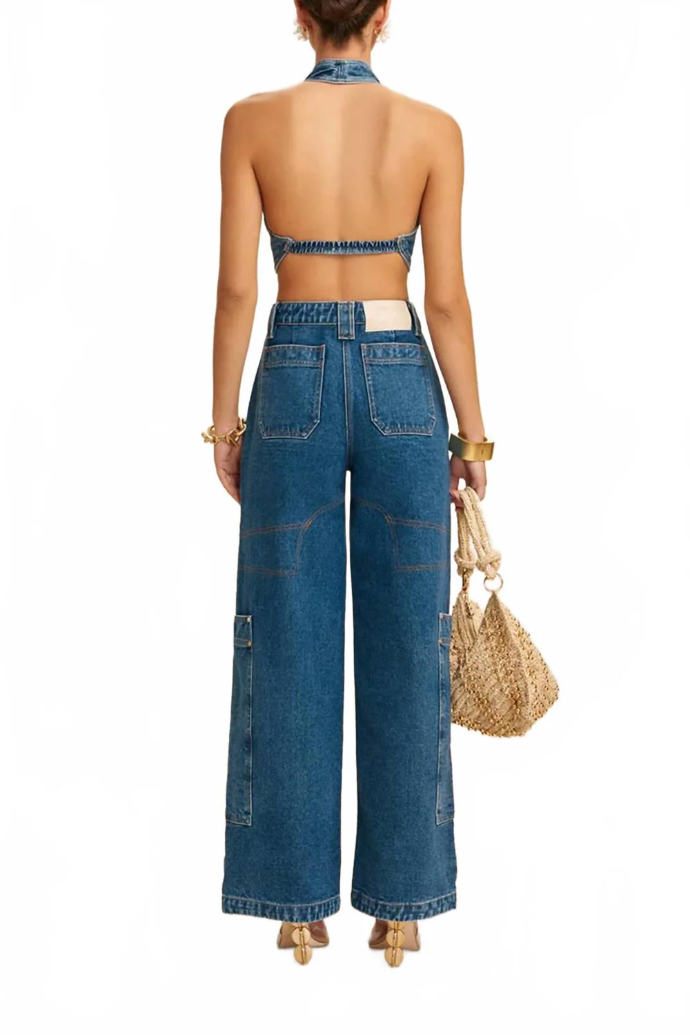 Wynn Wide Leg Pant In Indigo