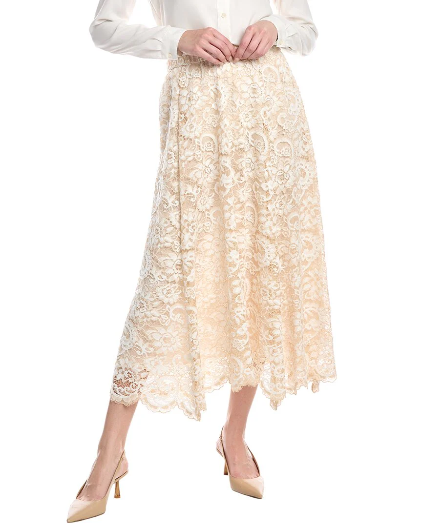 Anne Klein Pull-On Shirred Skirt