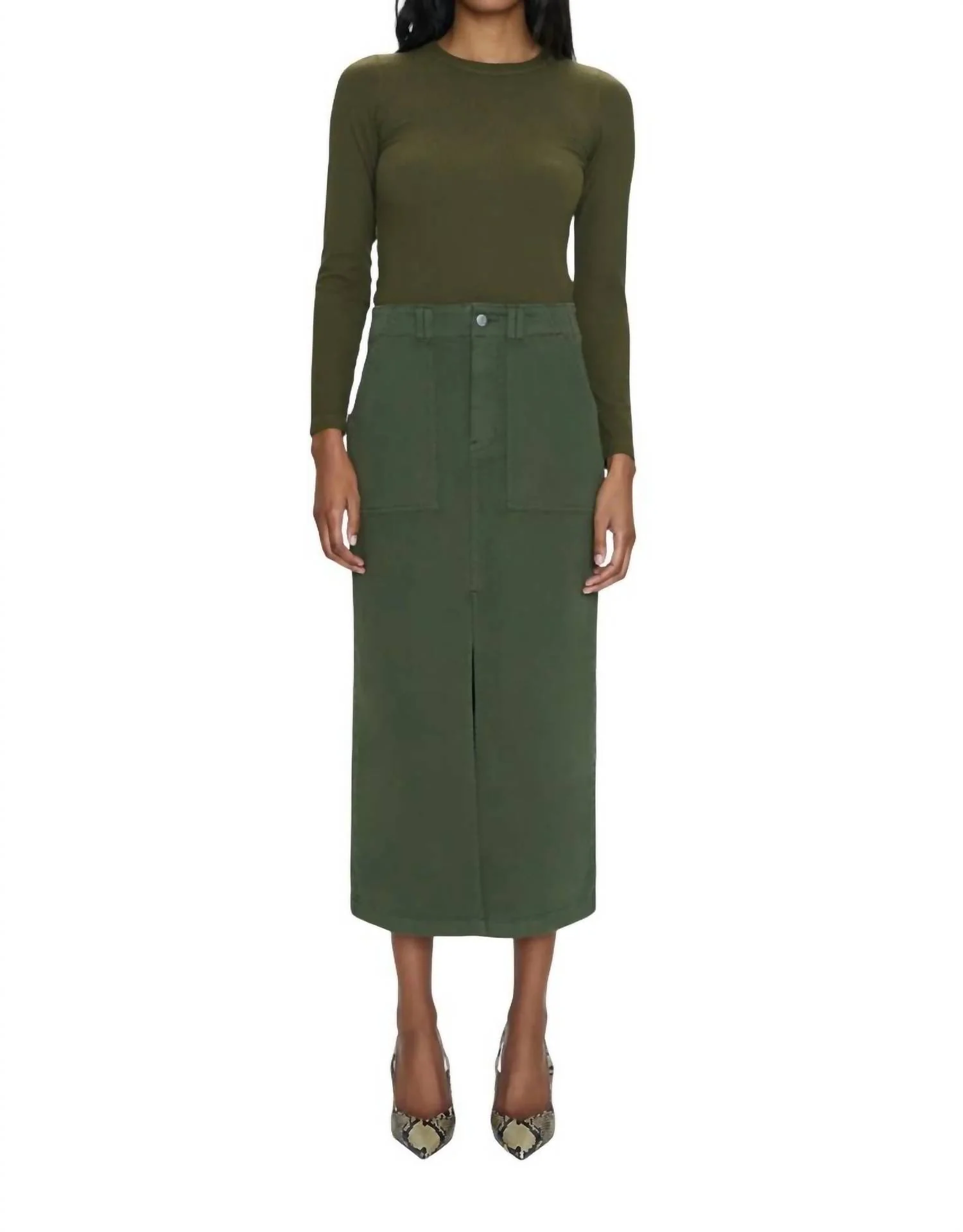 Pamela High Rise Skirt In Admiral