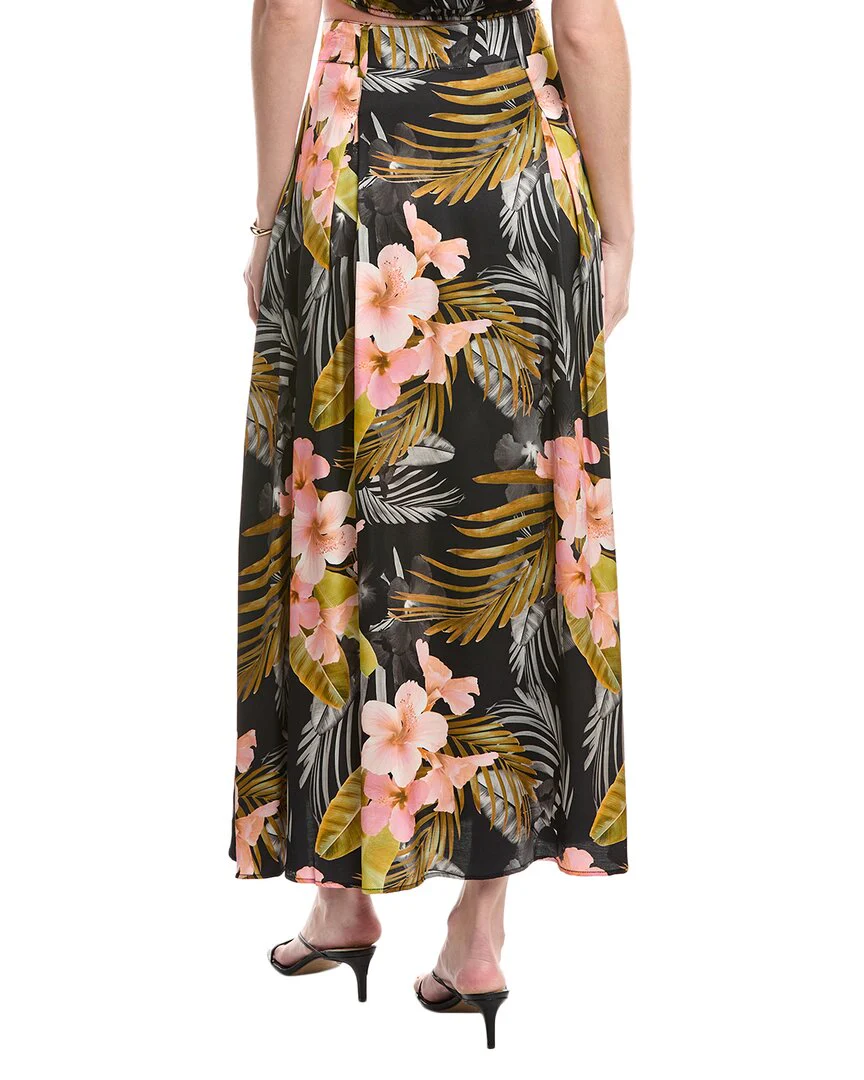 Favorite Daughter The Anywhere With You Silk-Blend Skirt