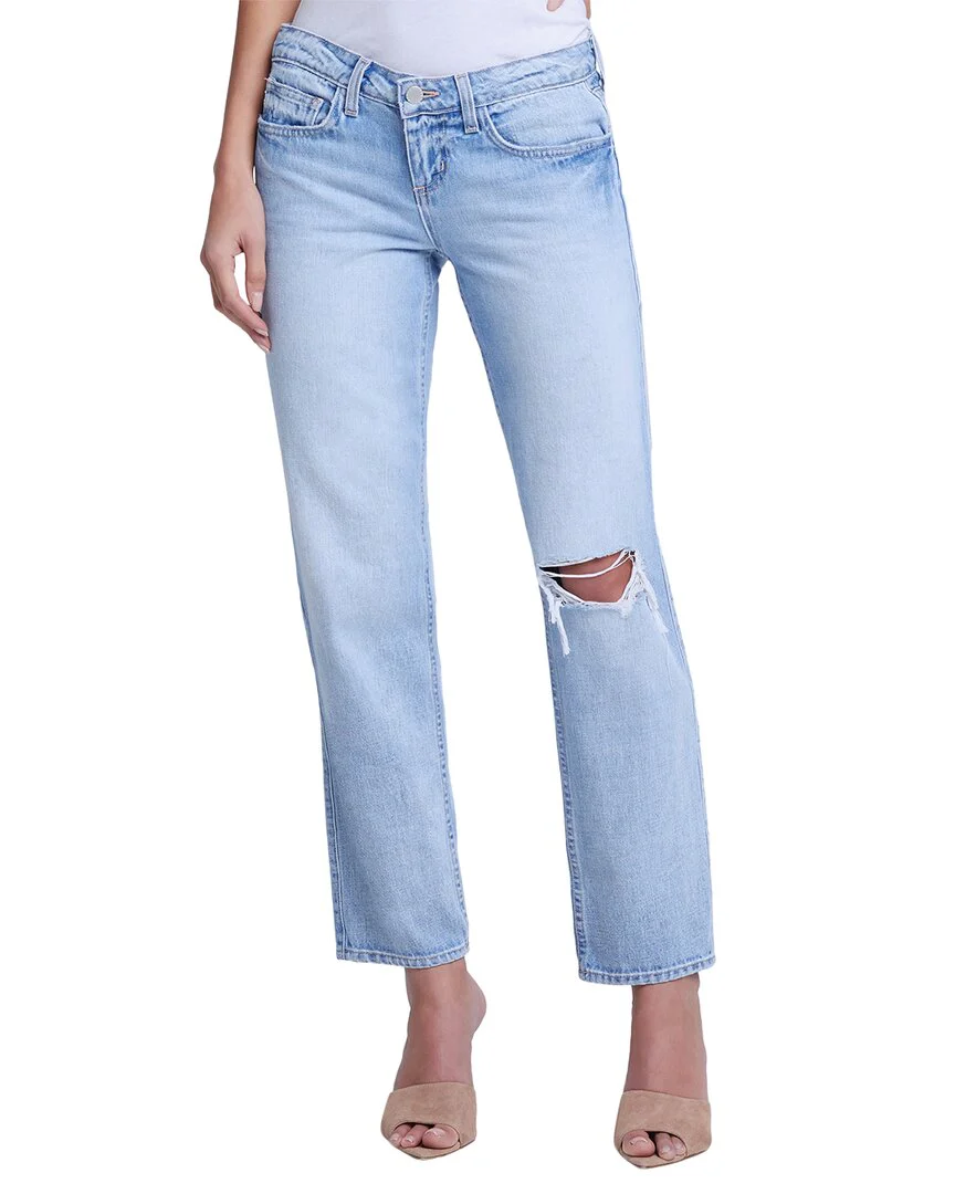 L'AGENCE Nevia Low-Rise Slouch Straight Jean
