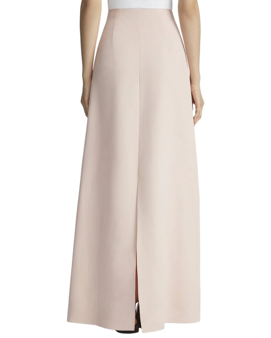 Lafayette 148 New York High Waisted Silk-Blend Maxi Skirt