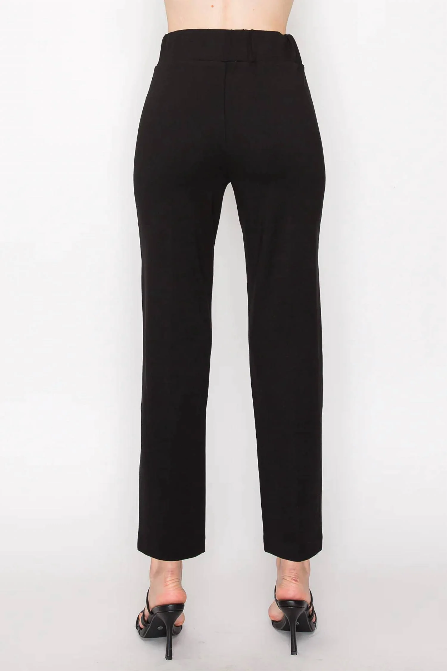 Paul Ponte Knit Pant In Black